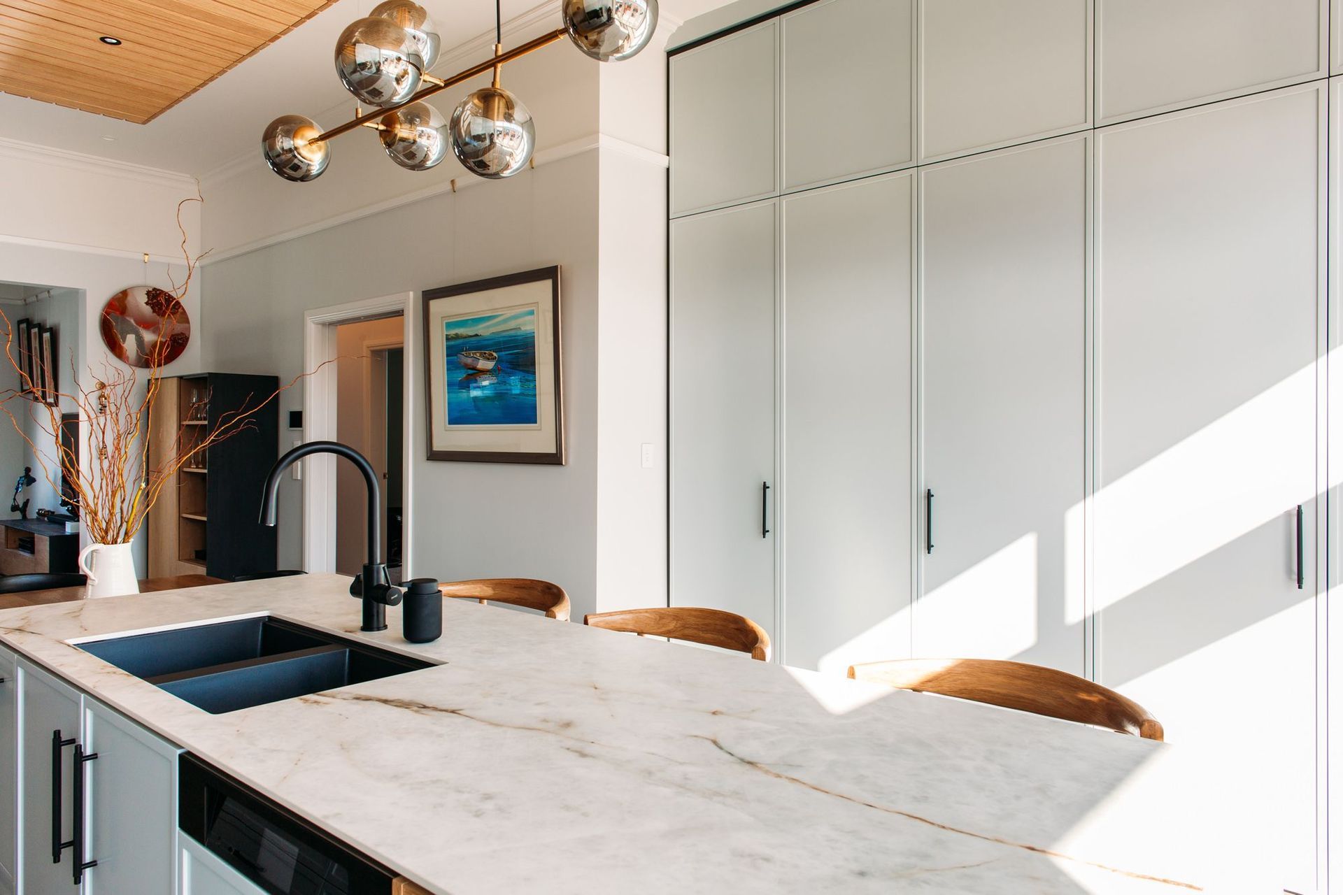 A kitchen design fit for this forever home.
