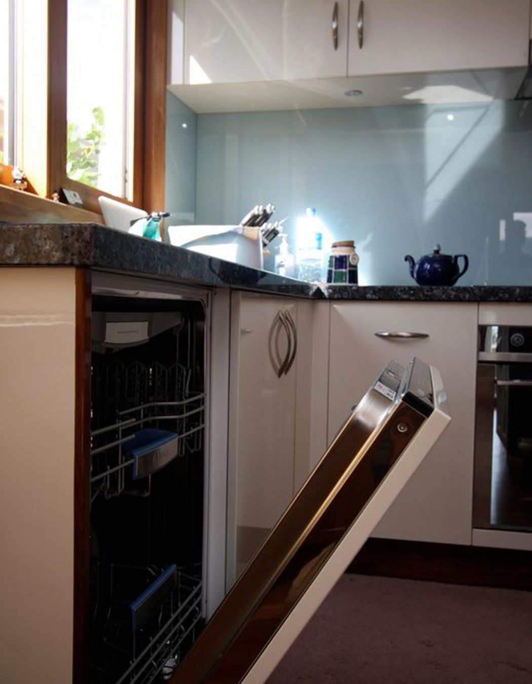 Another angle of the kitchen renovation
