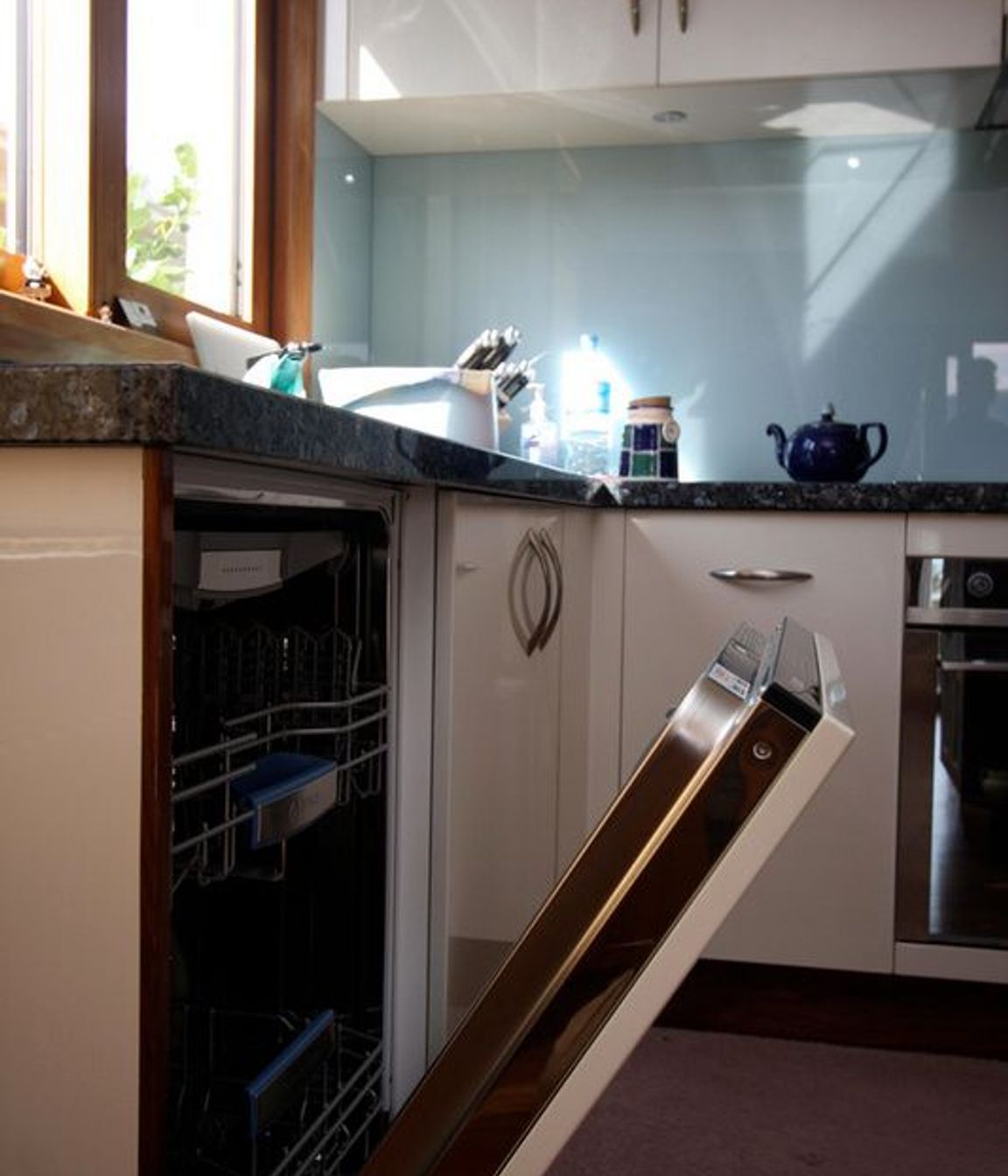 Another angle of the kitchen renovation