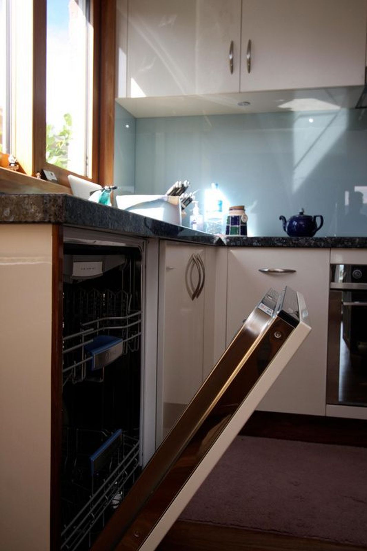 Another angle of the kitchen renovation