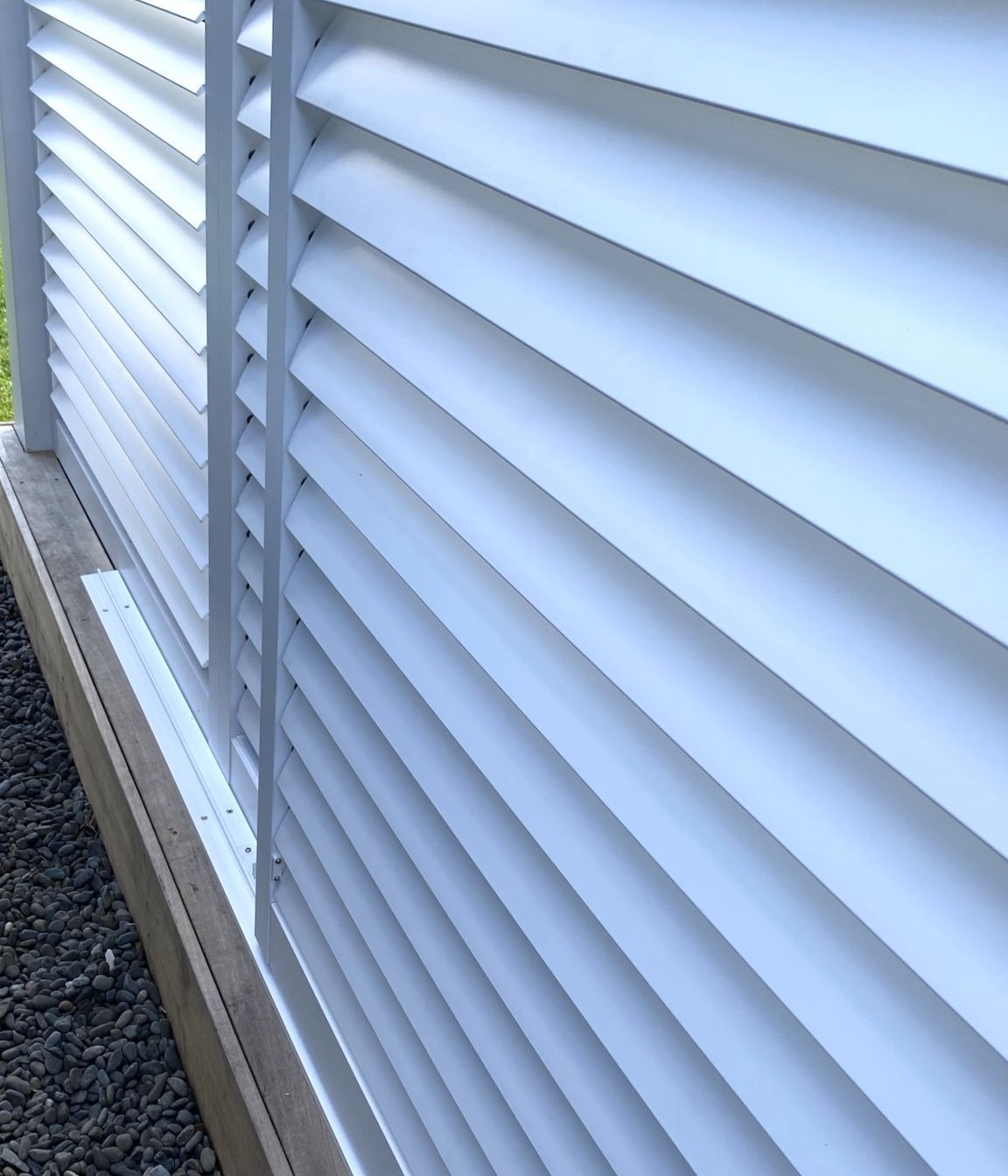 Outdoor Room and Louvrelite 88 Sliding Shade System