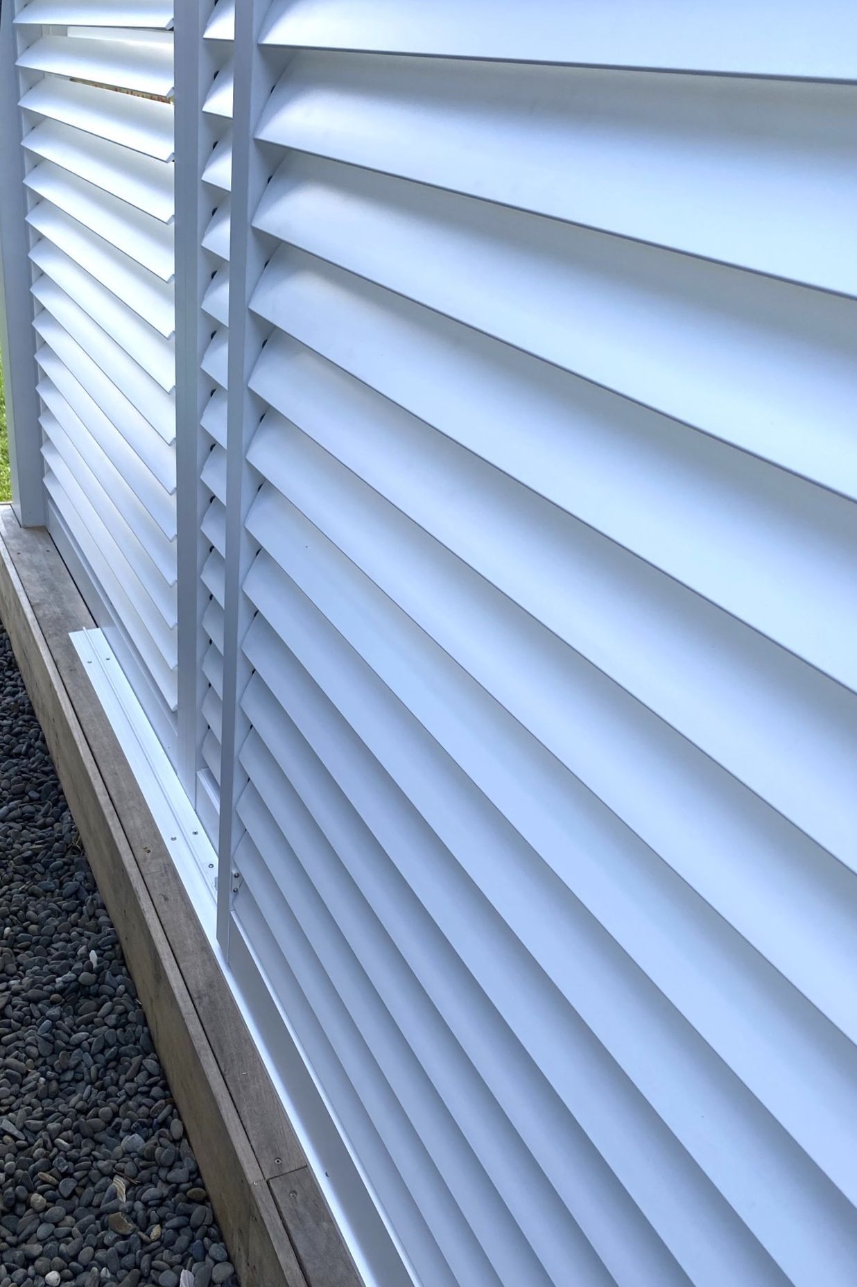 Outdoor Room and Louvrelite 88 Sliding Shade System