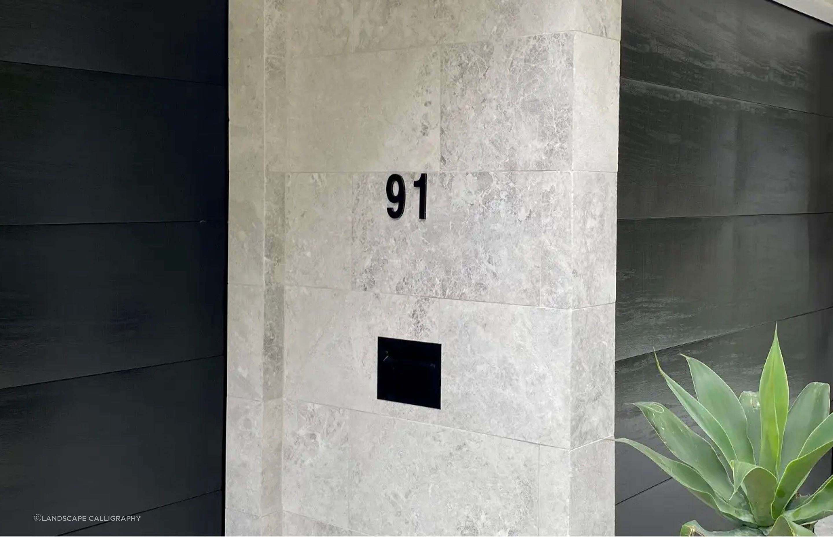 Manhattan Limestone | Landscape Calligraphy