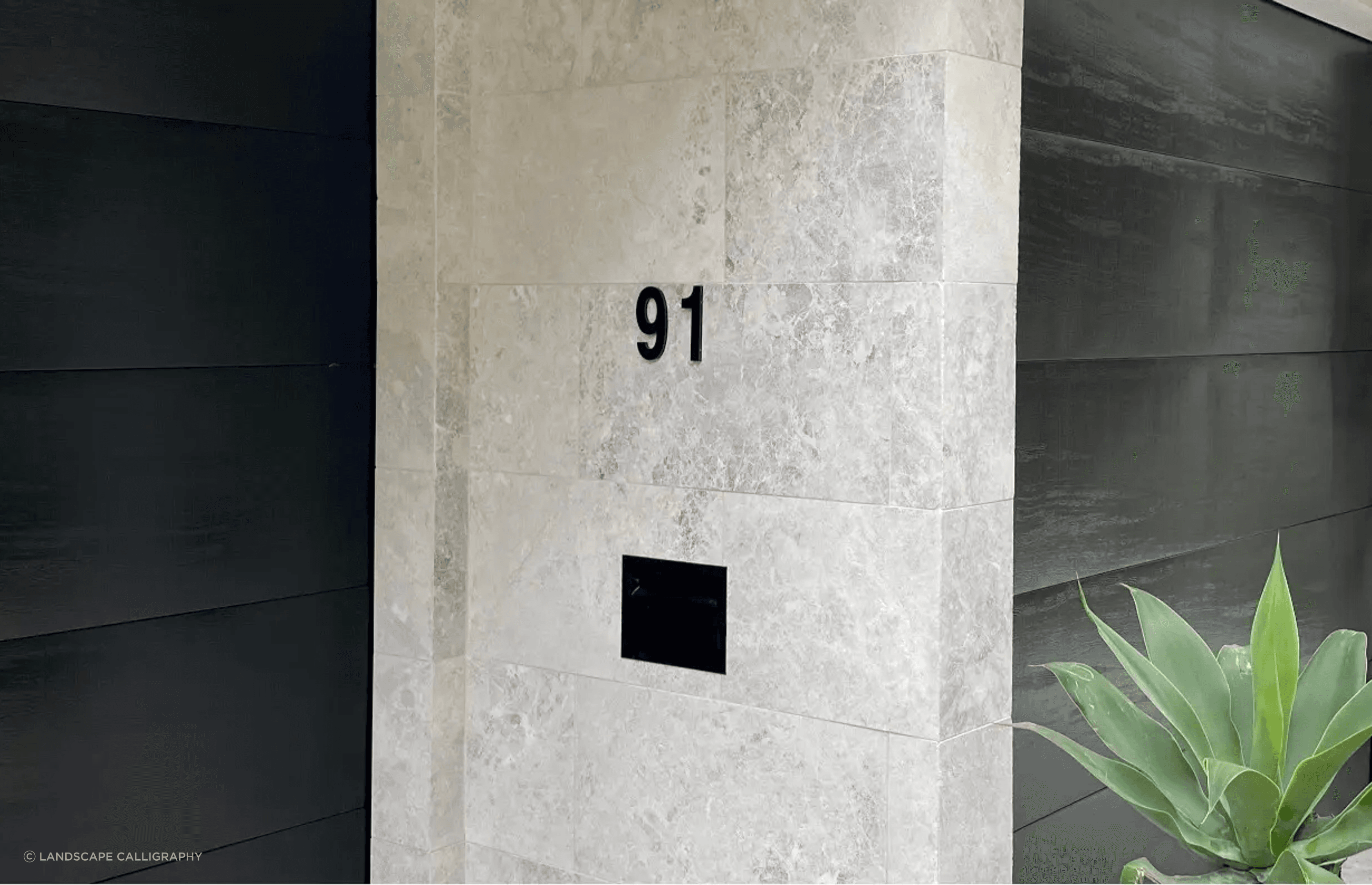 Manhattan Limestone | Landscape Calligraphy