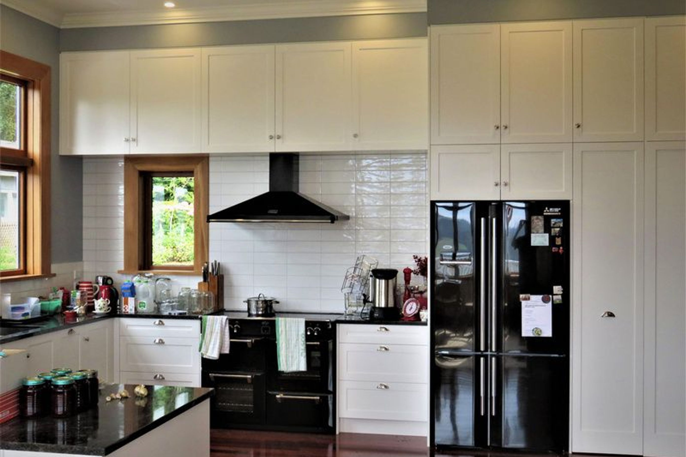 Modern beach house kitchen joinery