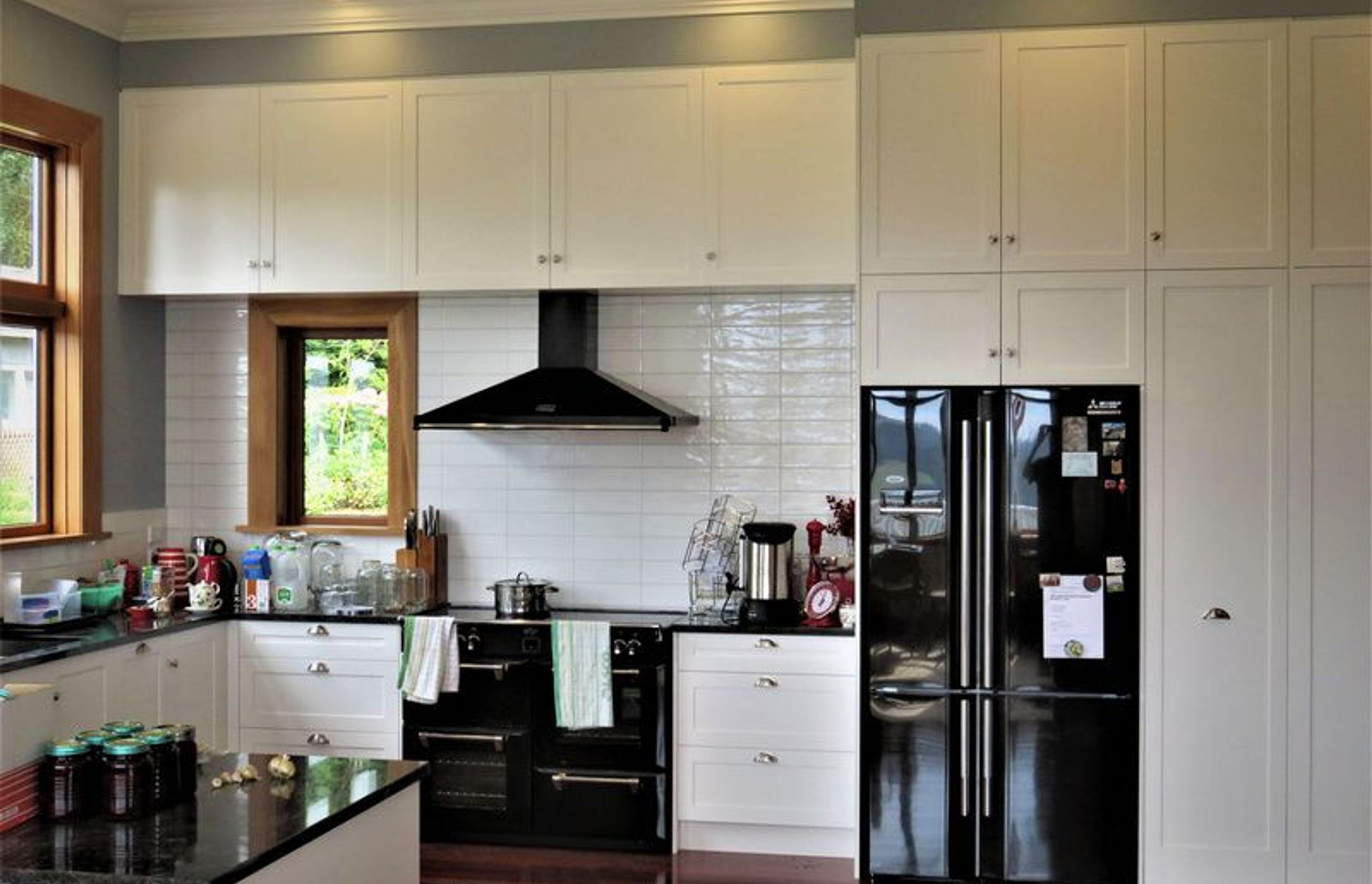 Modern beach house kitchen joinery