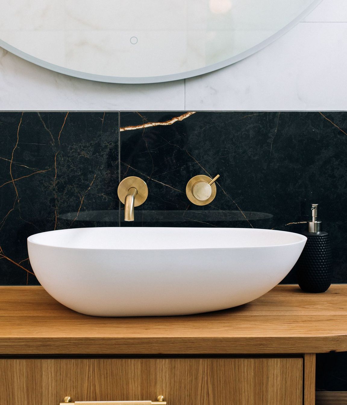 Tiled bathroom beauty.