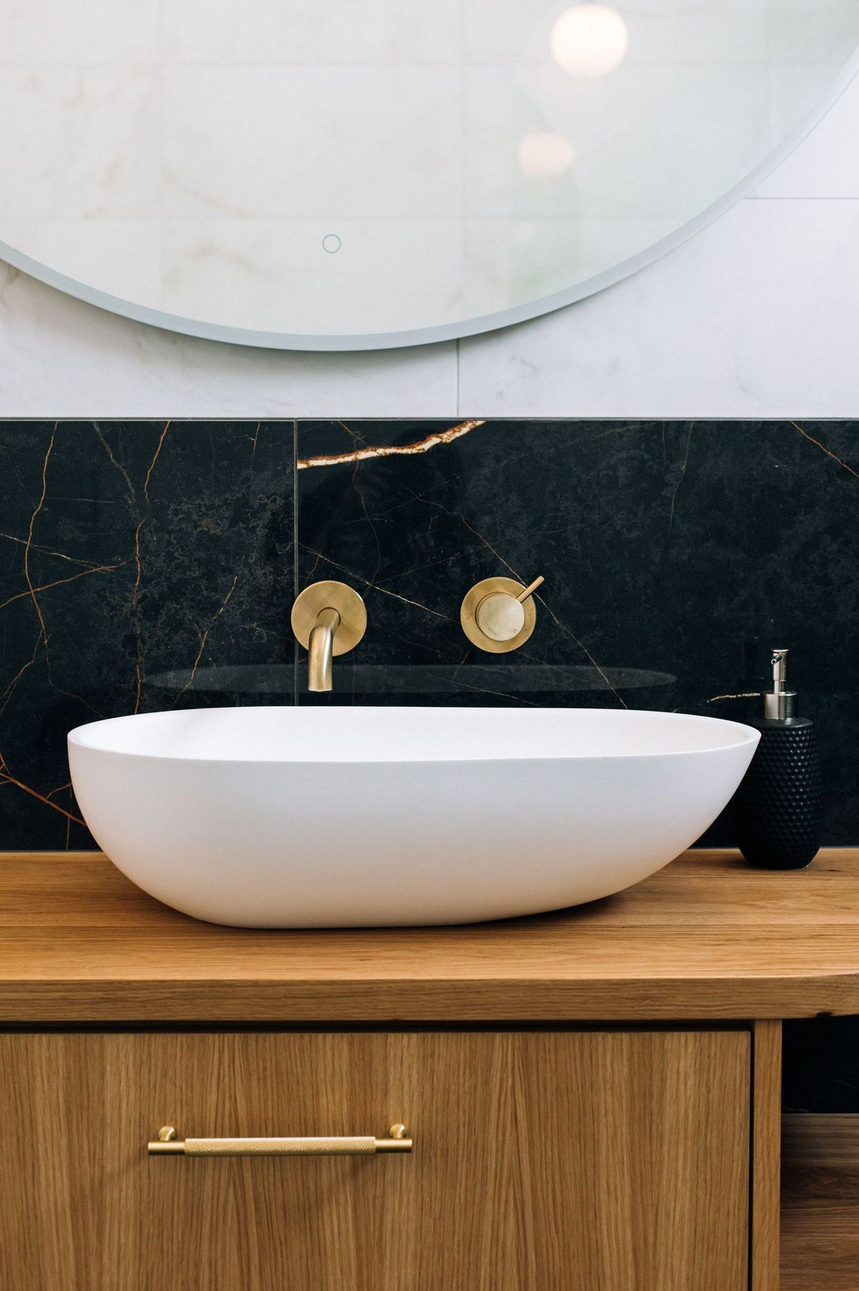 Tiled bathroom beauty.