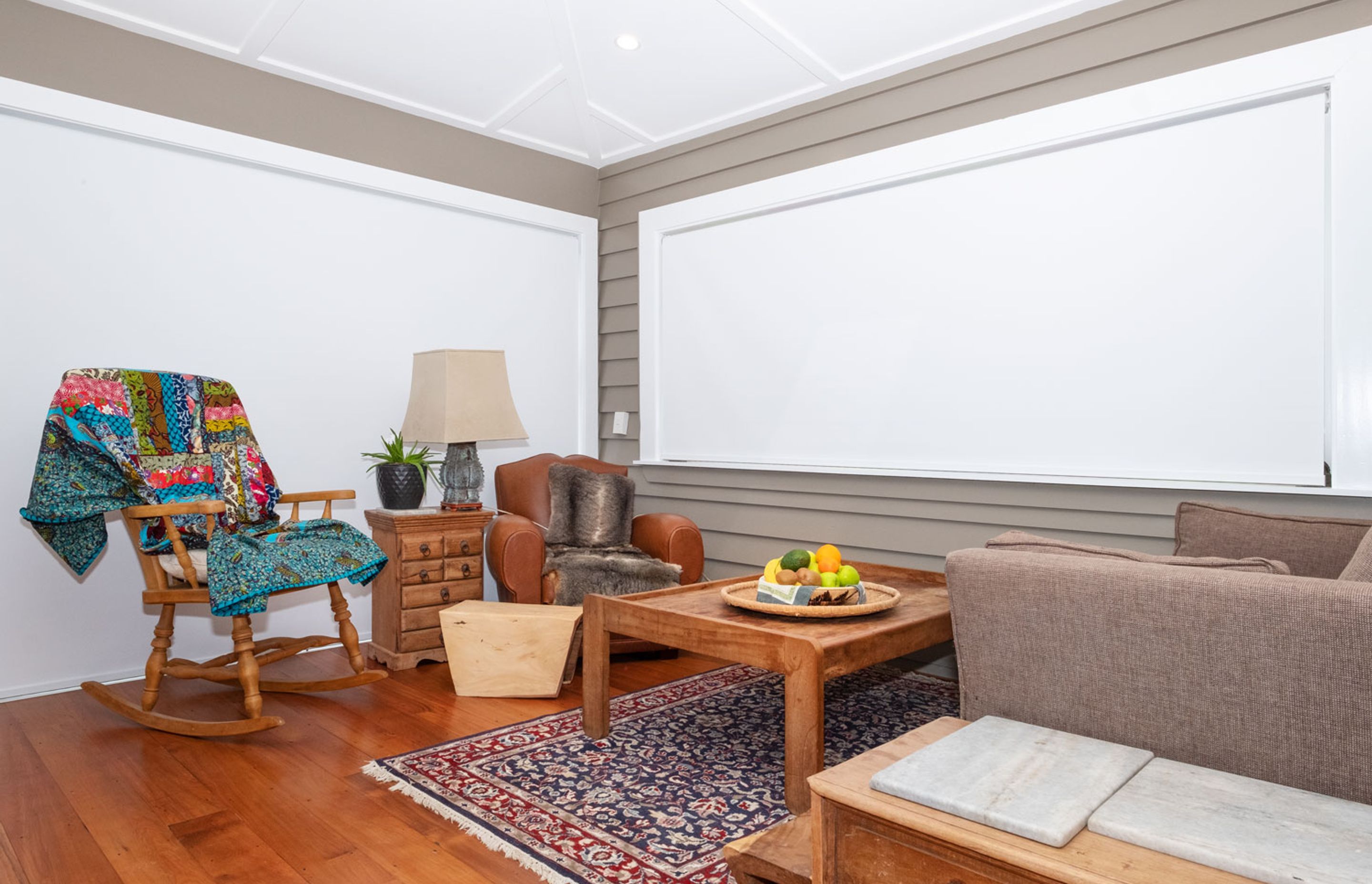 A Functional Formal Sunroom Complements 19th Century Home