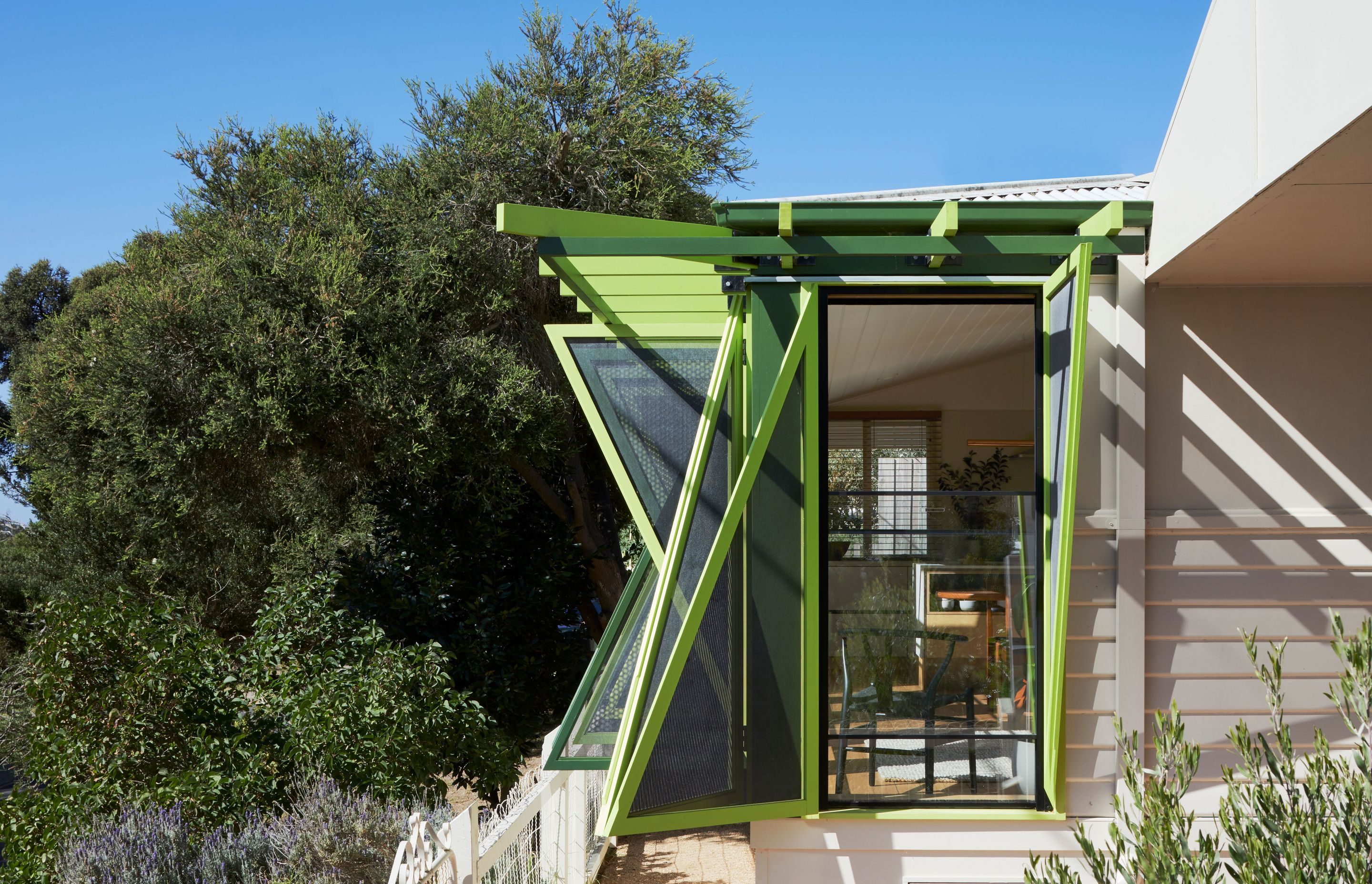 Green Shutter House