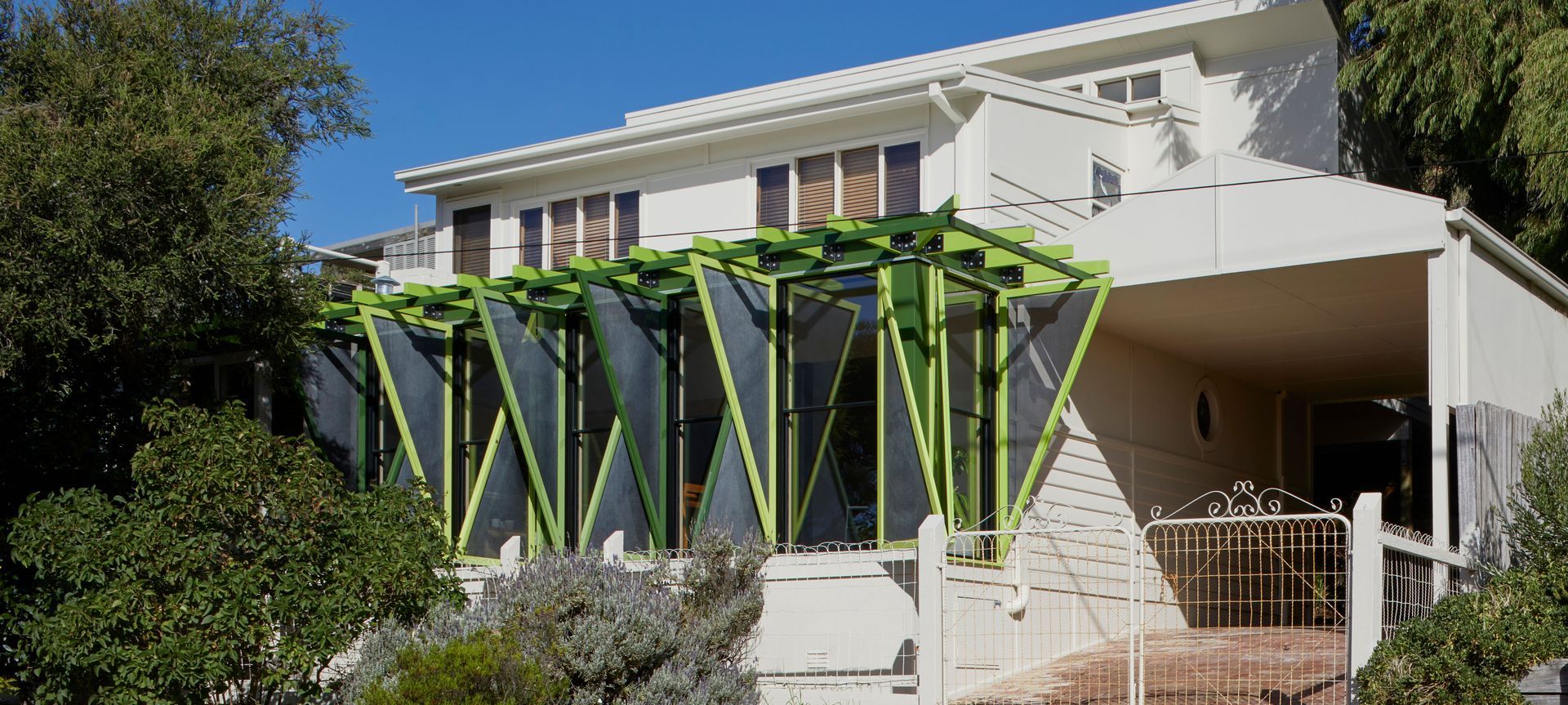 Green Shutter House banner