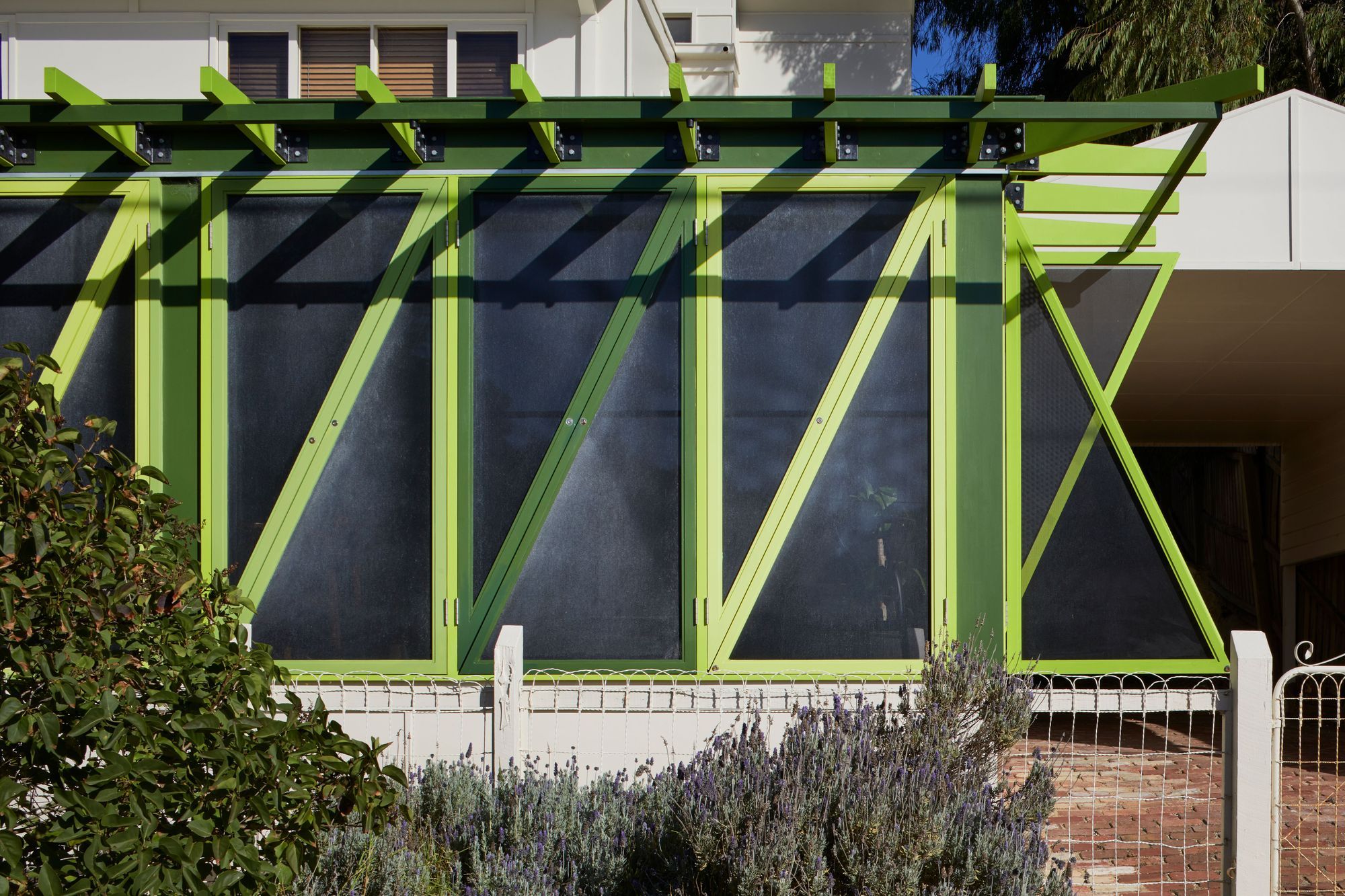 Green Shutter House