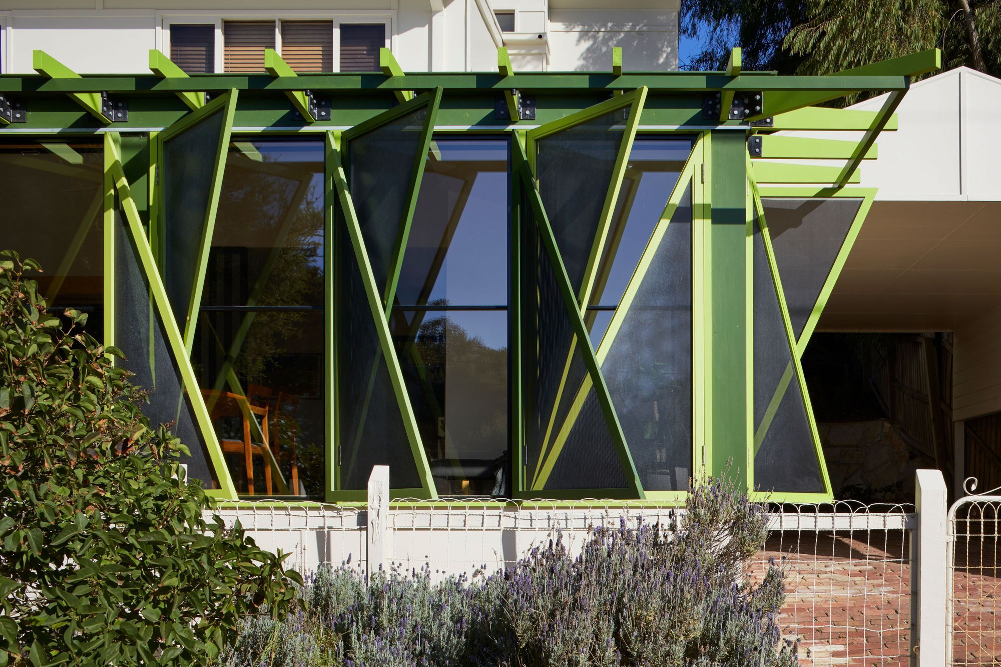 Green Shutter House