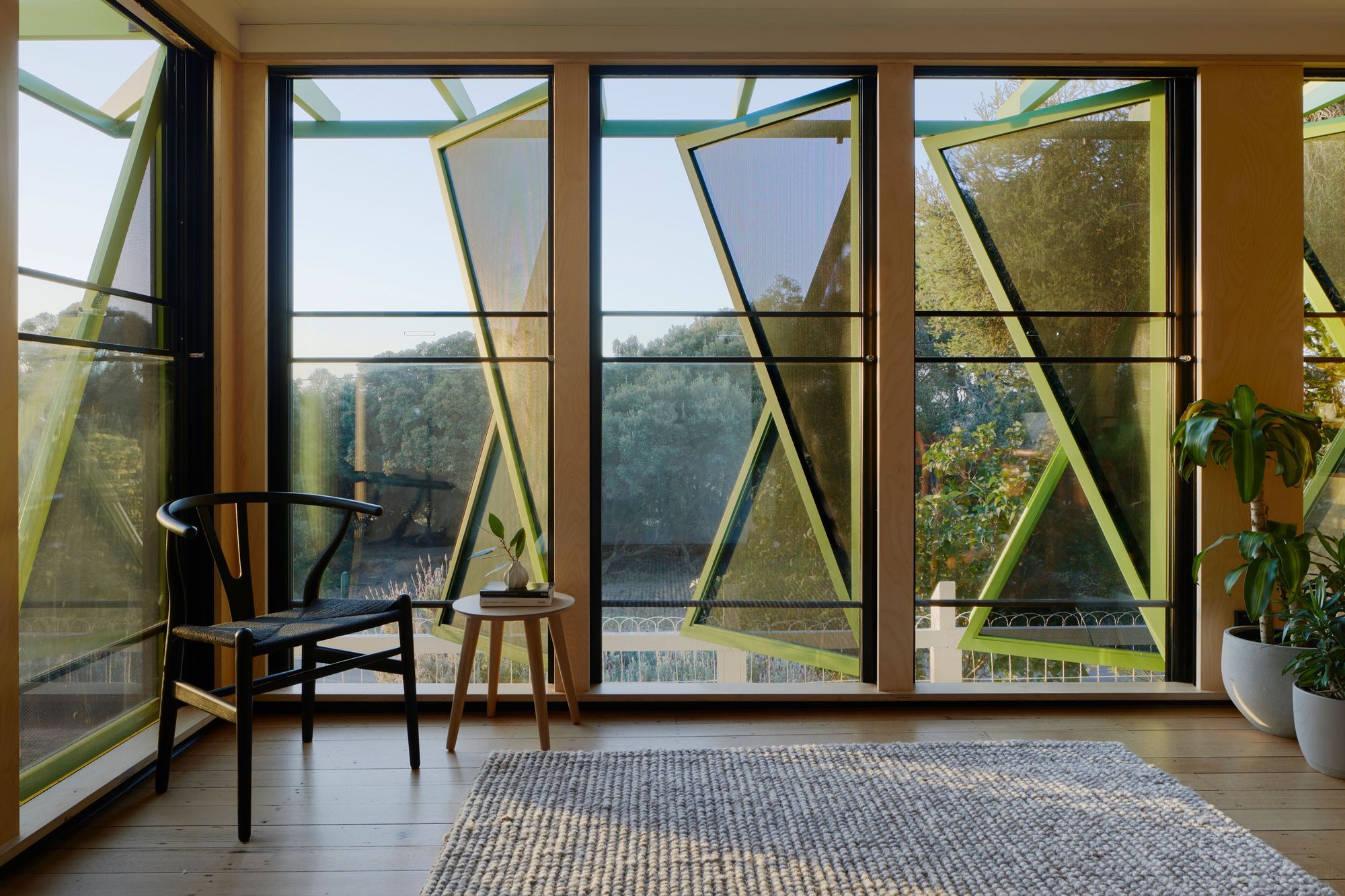Green Shutter House