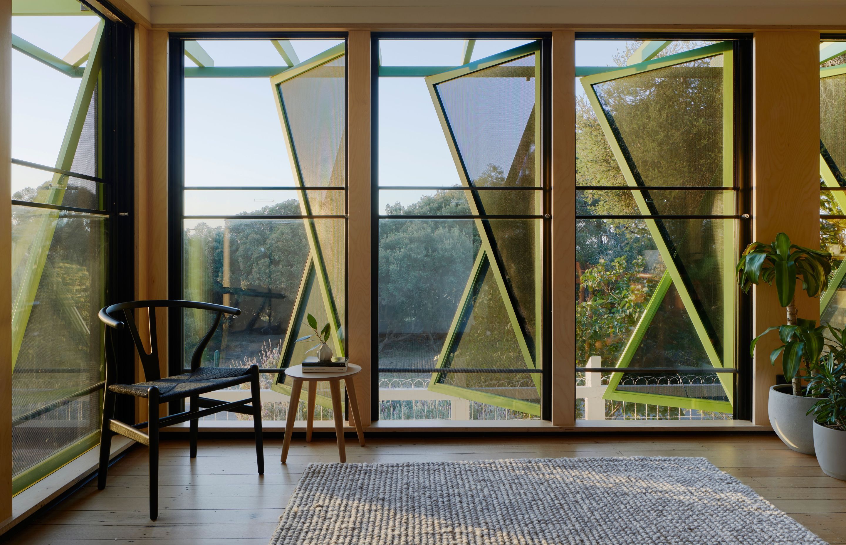 Green Shutter House