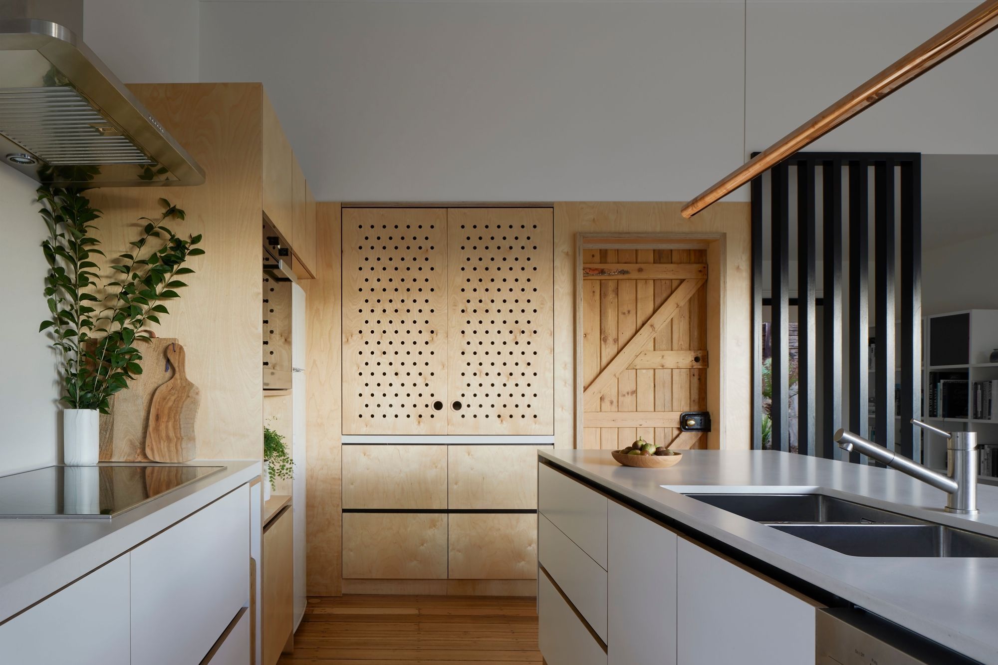 Green Shutter House