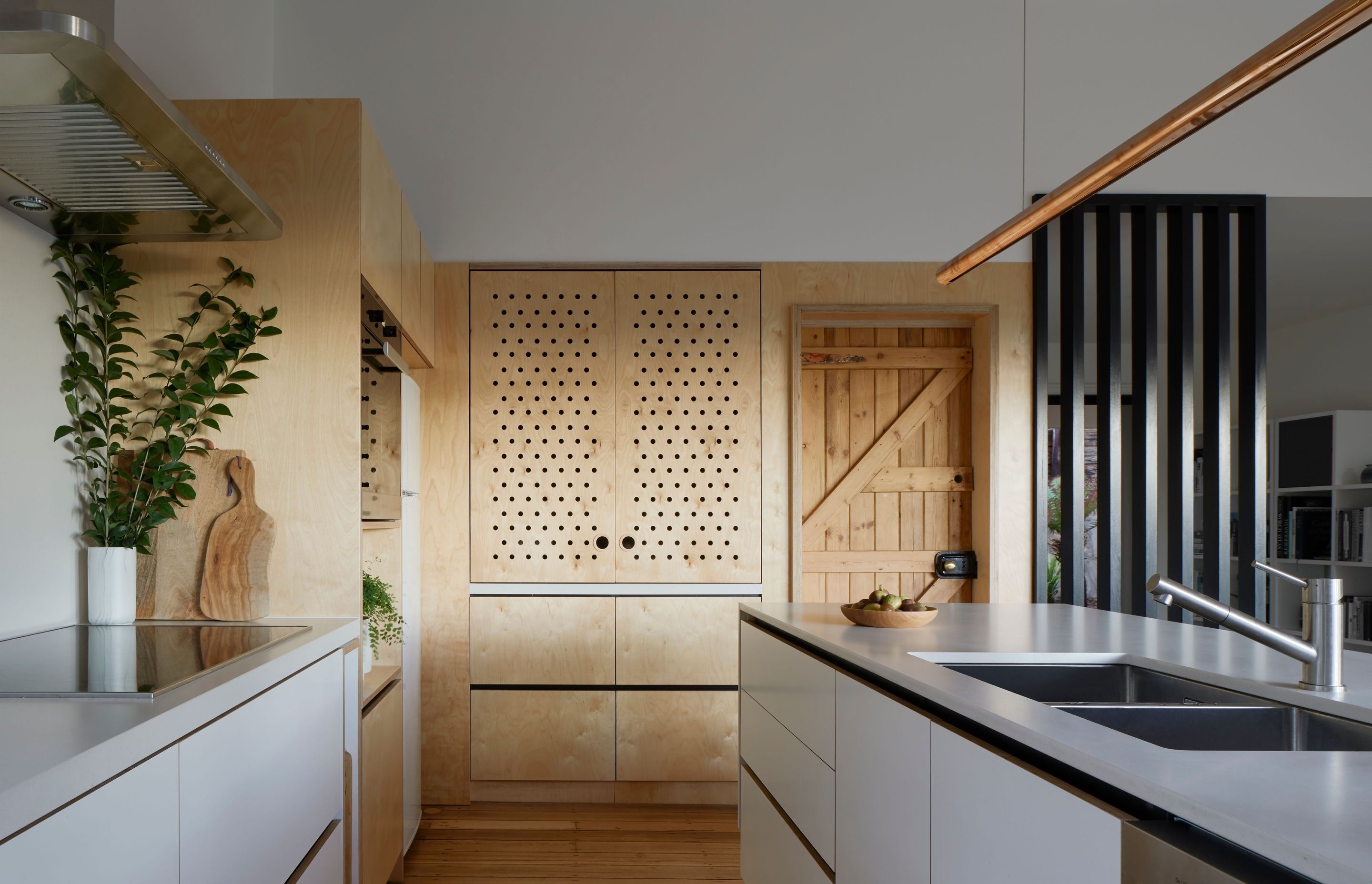 Green Shutter House