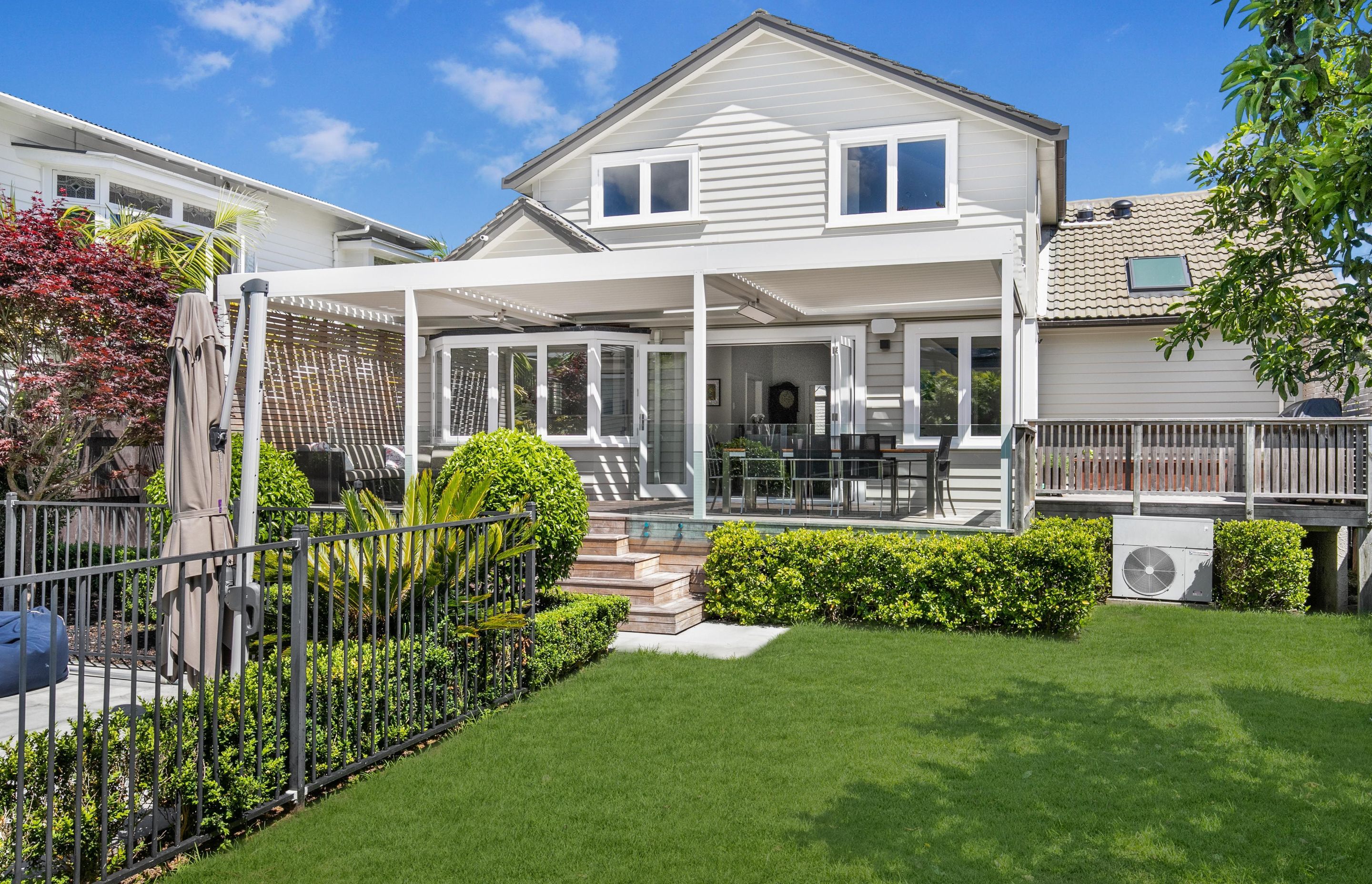 Backyard Bliss and a Luxurious Interior