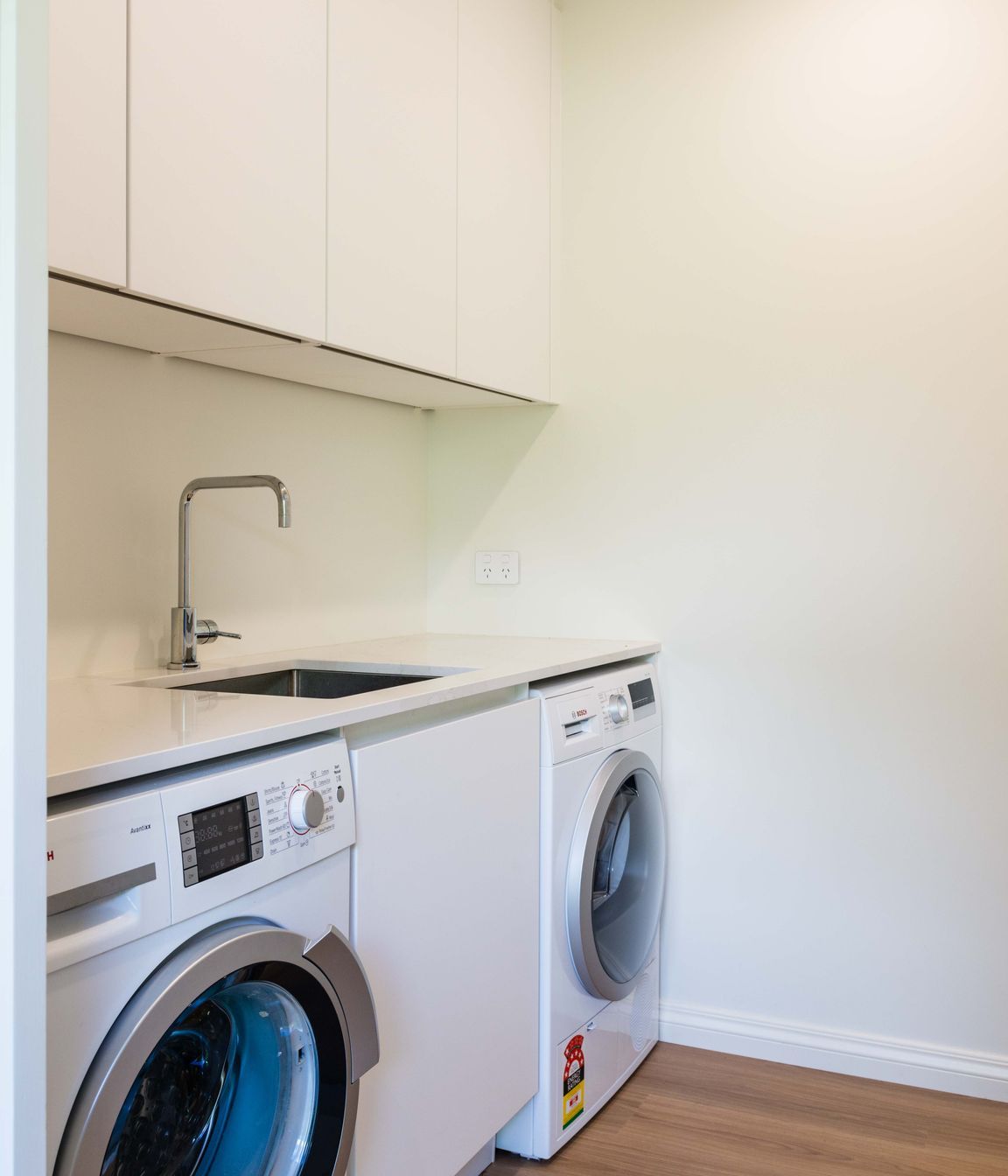 Clean Lines - Modern White Renovation 