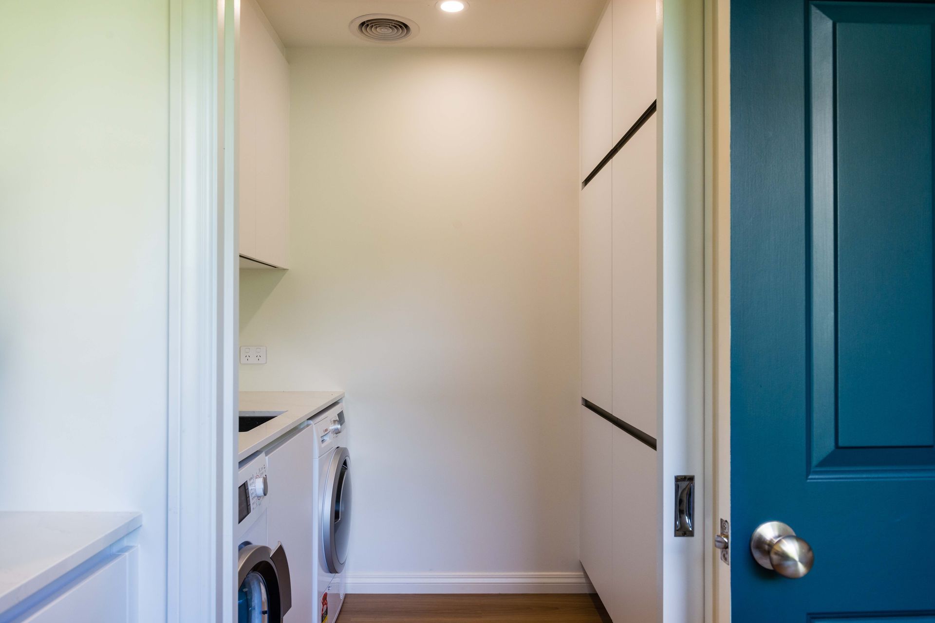 Clean Lines - Modern White Renovation 