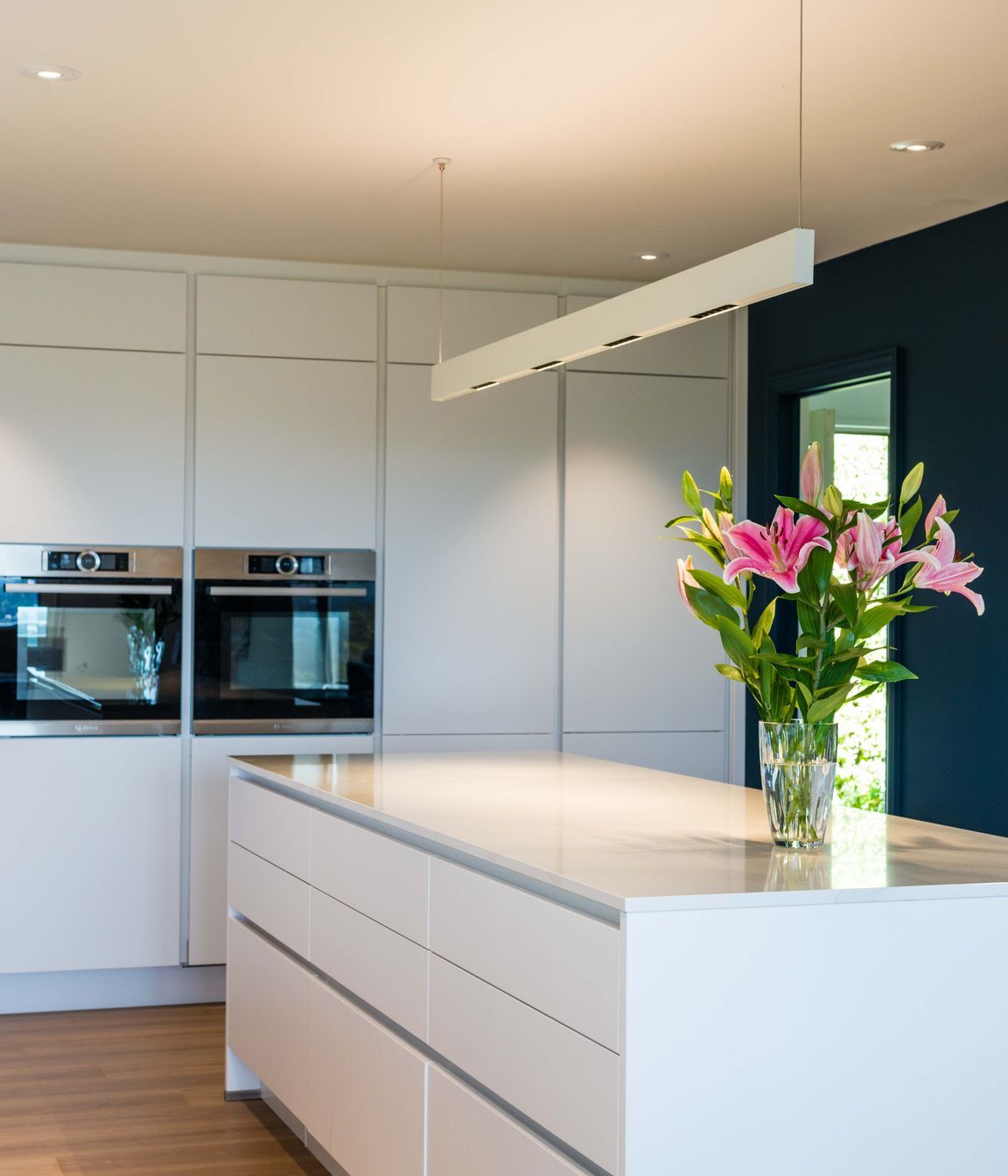 Clean Lines - Modern White Renovation 