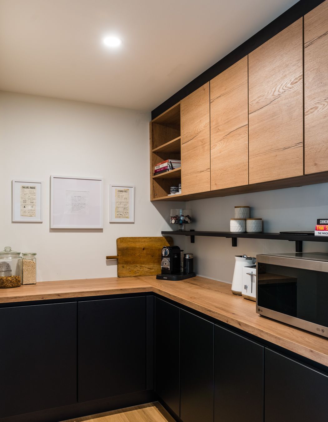 Black Touch | Sierra Oak Renovation Transformation