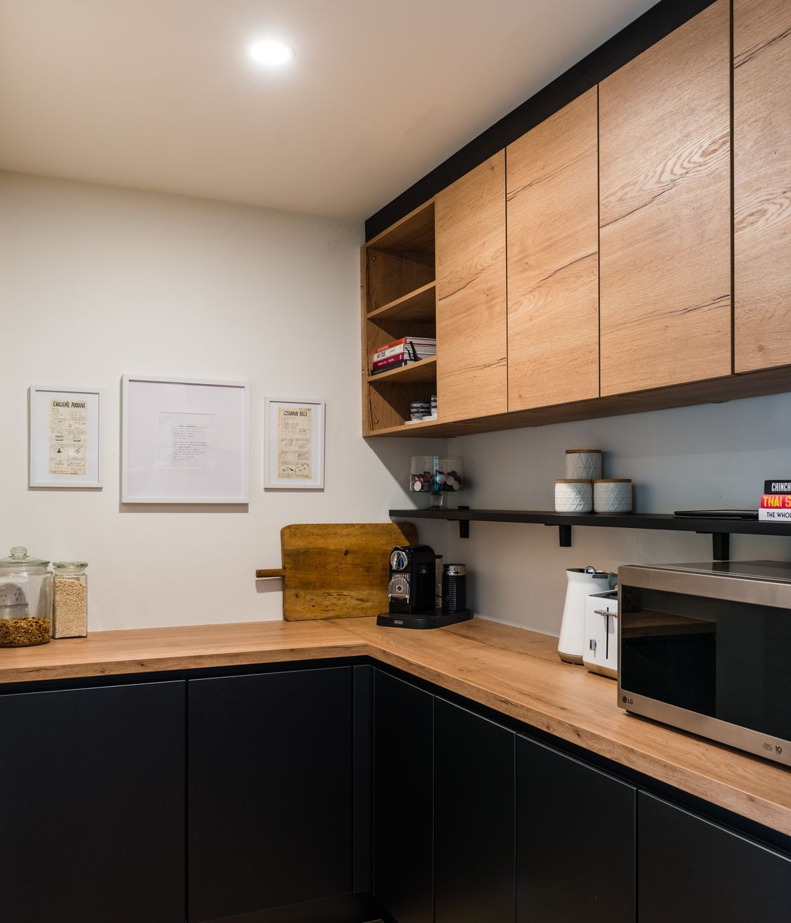 Black Touch | Sierra Oak Renovation Transformation