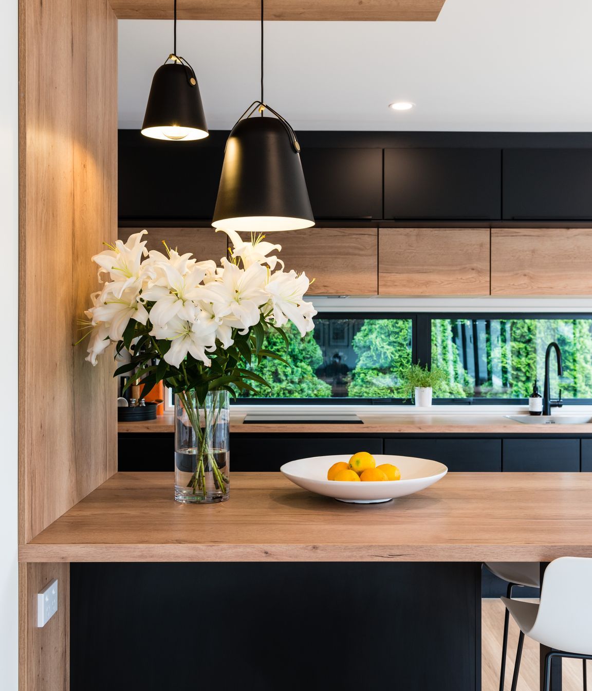 Black Touch | Sierra Oak Renovation Transformation