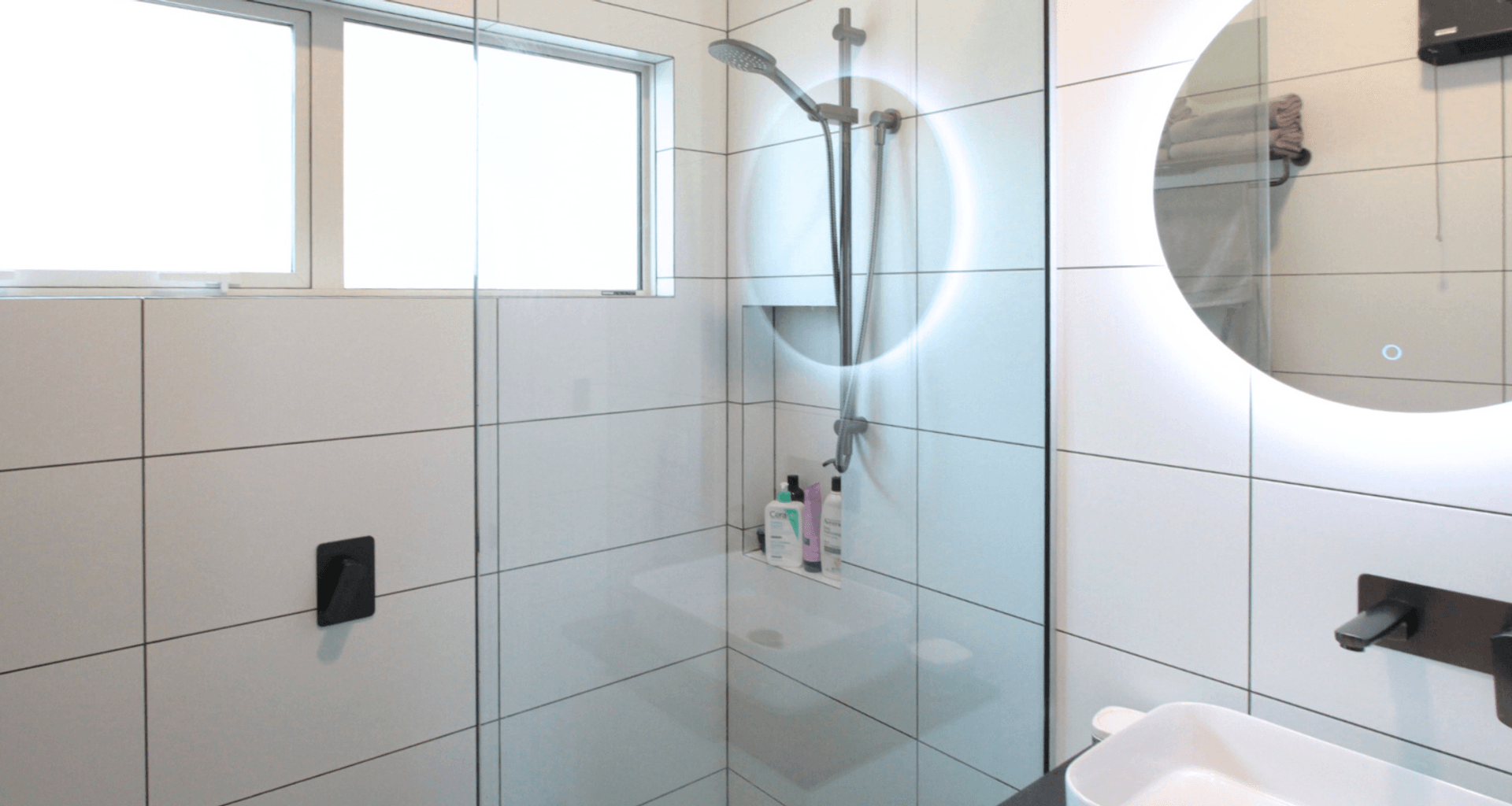 Sleek Bathroom Makeover banner