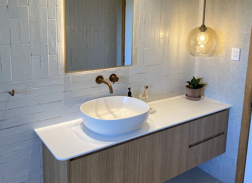 Snells beach bathroom renovation