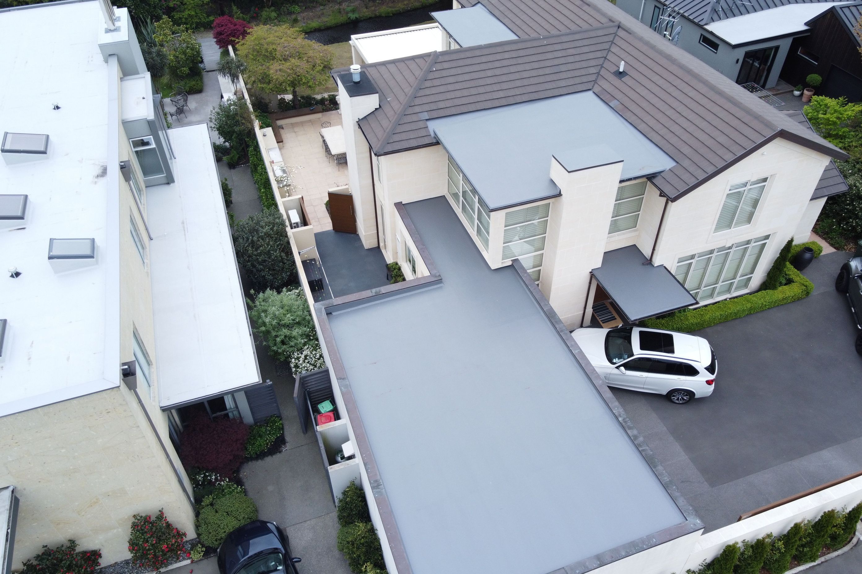 Chevaline Dexx Membrane to flat roof areas, Residential Property