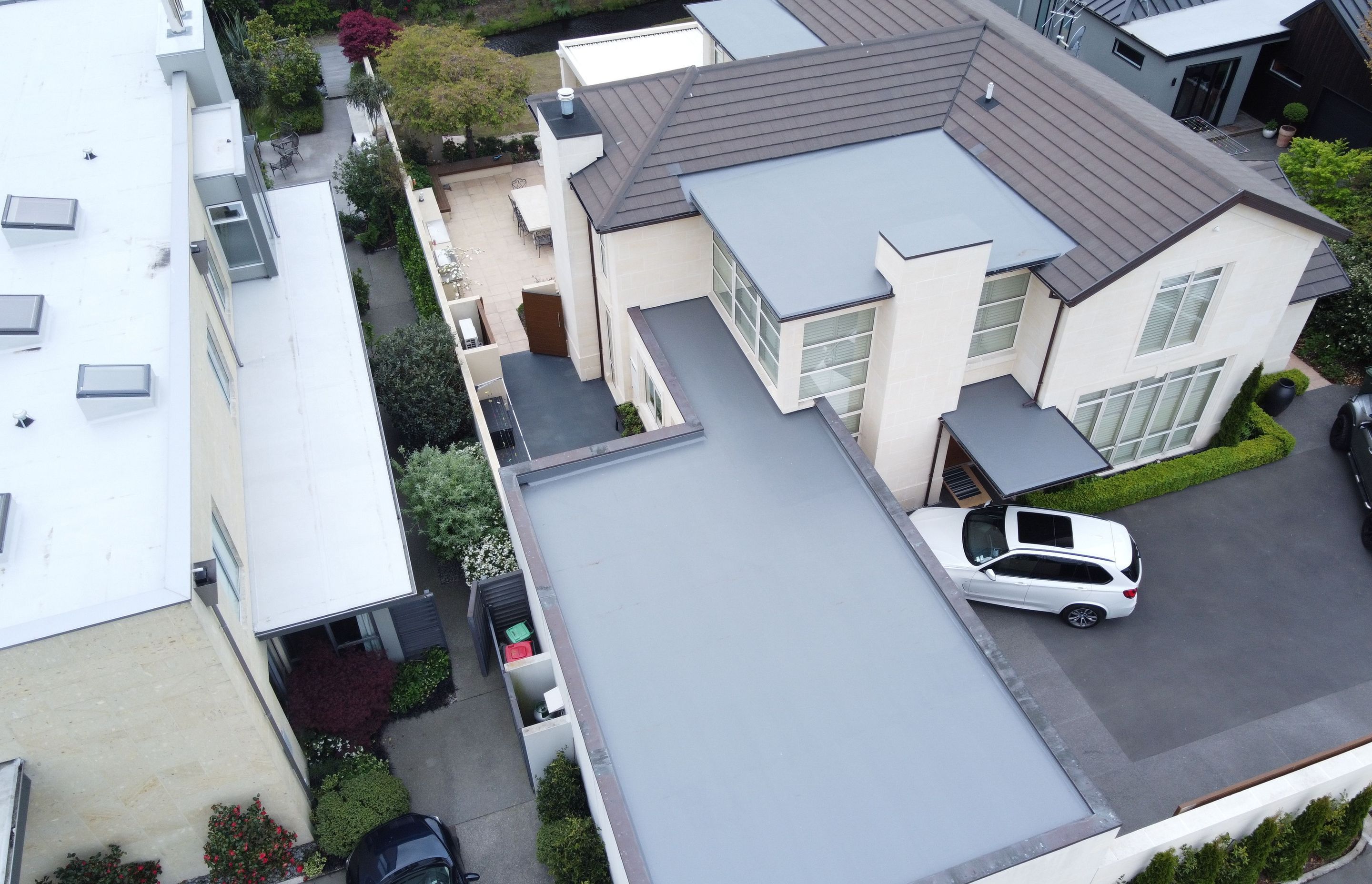 Chevaline Dexx Membrane to flat roof areas, Residential Property