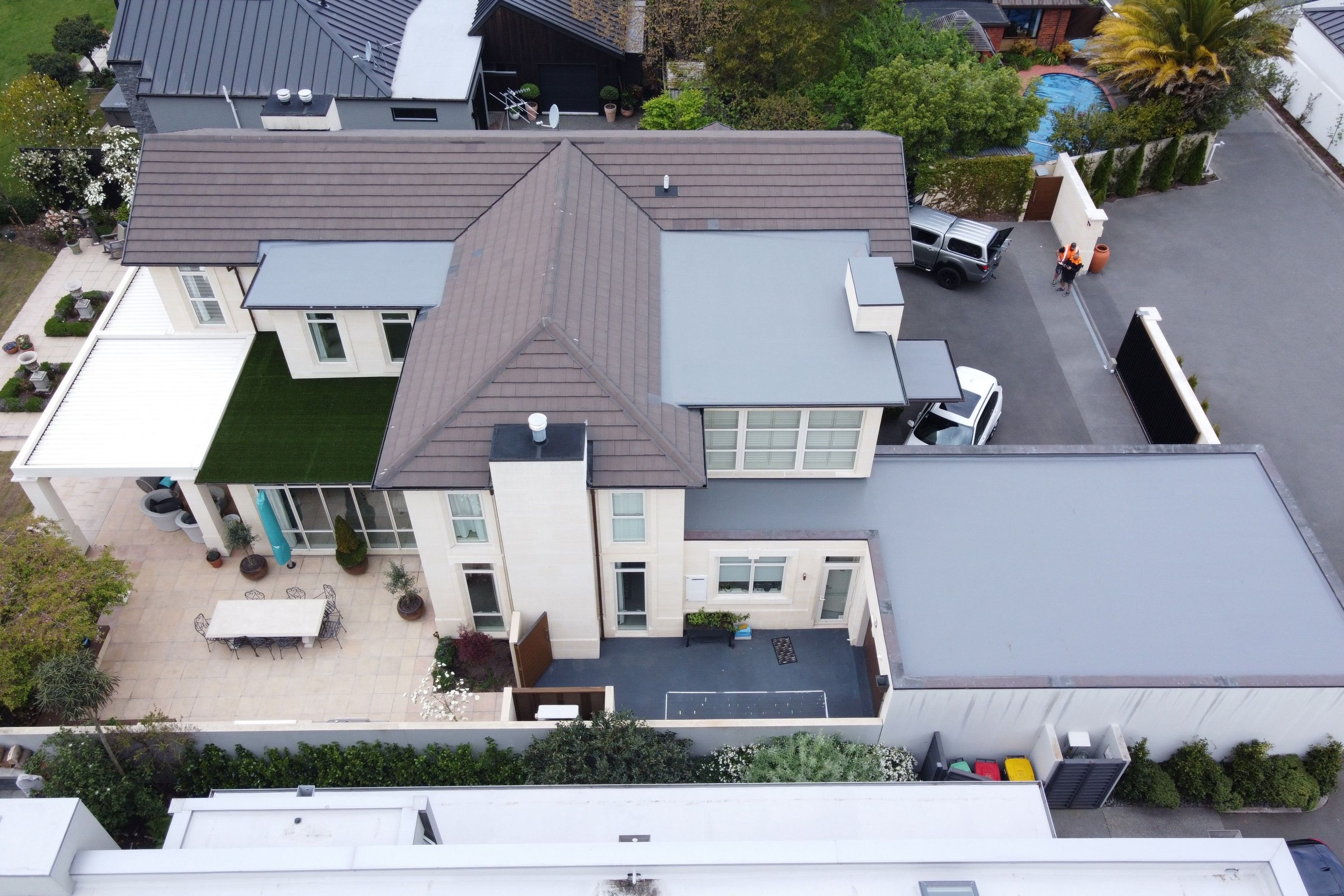 Chevaline Dexx Membrane to flat roof areas, Residential Property