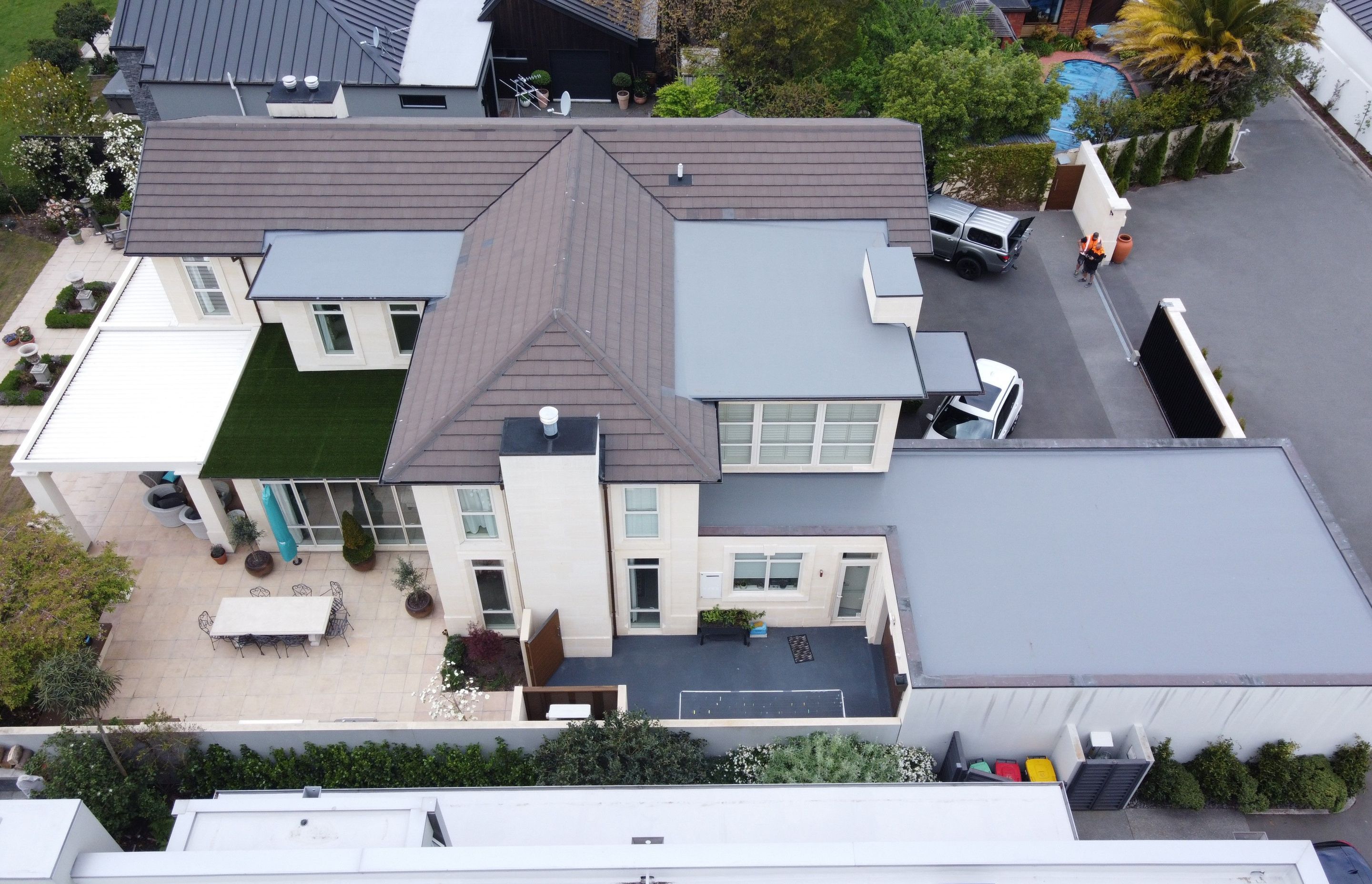 Chevaline Dexx Membrane to flat roof areas, Residential Property