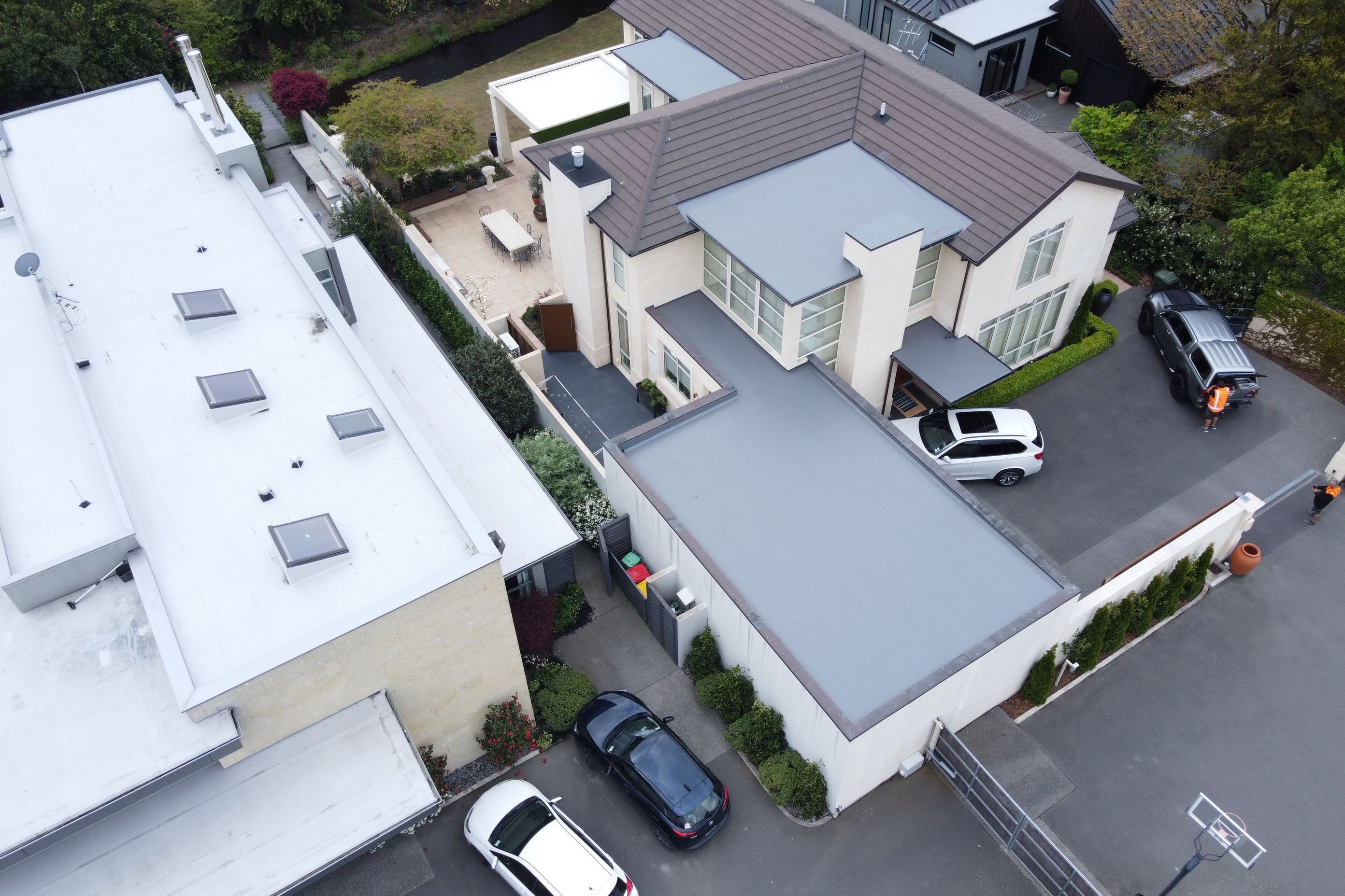 Chevaline Dexx Membrane to flat roof areas, Residential Property