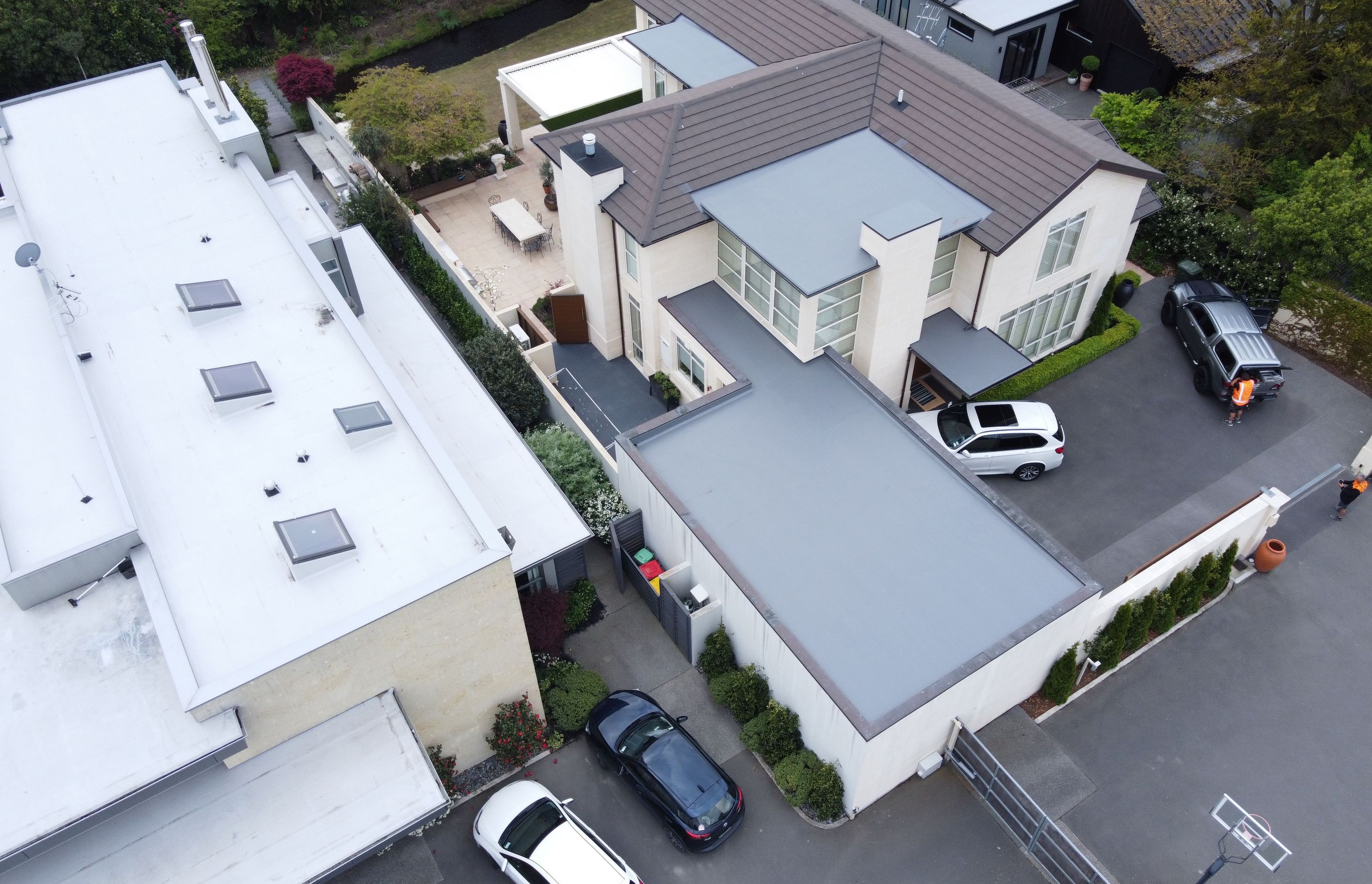 Chevaline Dexx Membrane to flat roof areas, Residential Property