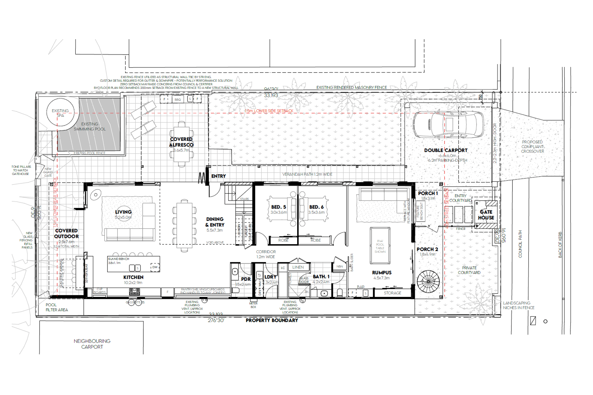 Proposed Ground Floor Plan