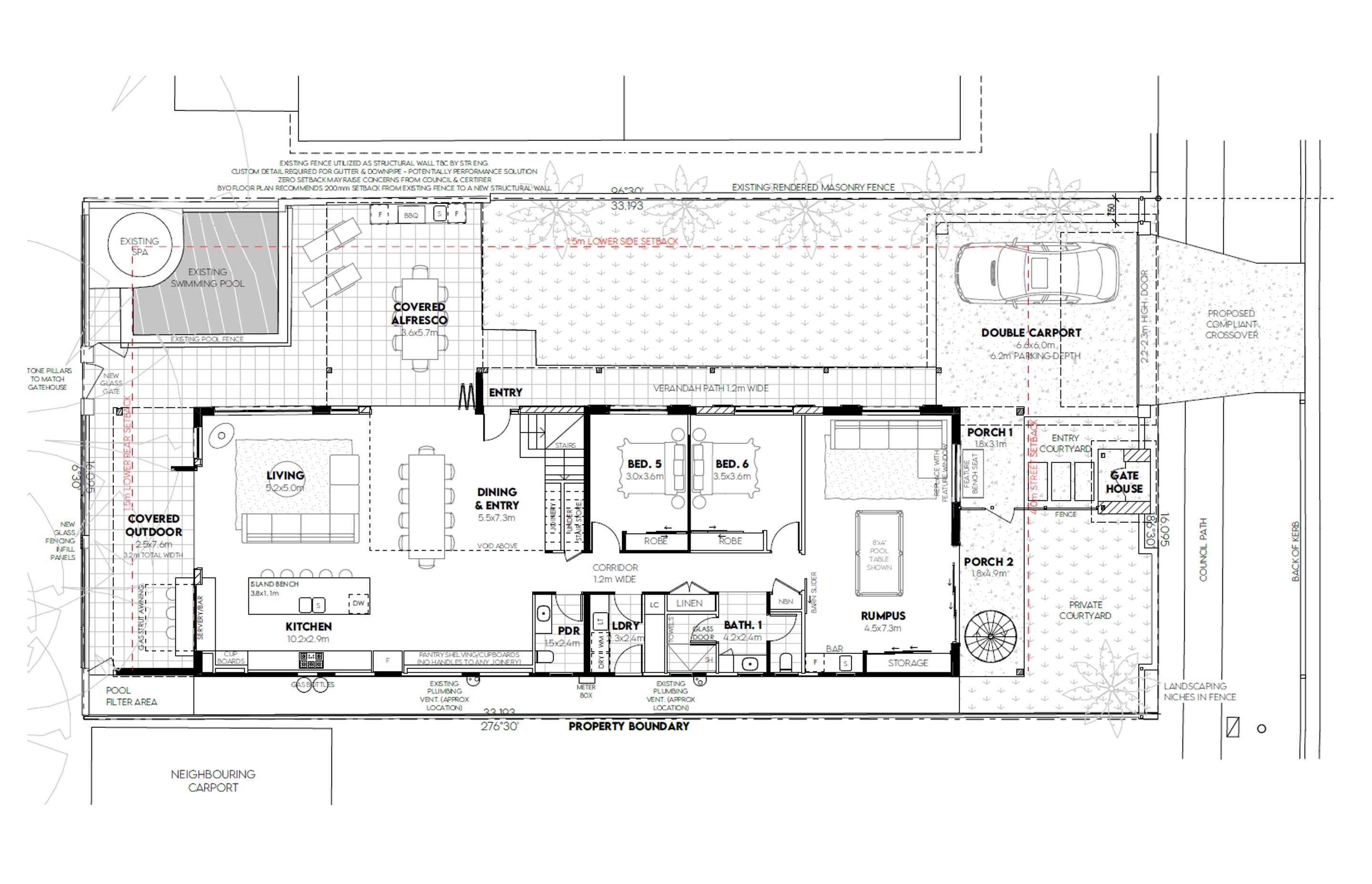 Proposed Ground Floor Plan