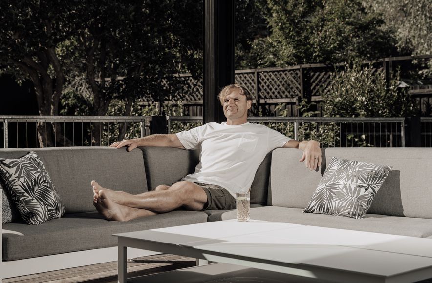 Razor Robertson and his Juralco Outdoor Living System