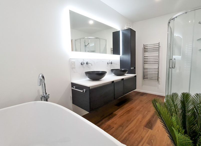 Two Bathrooms and a Last Minute Fireplace in Chatswood