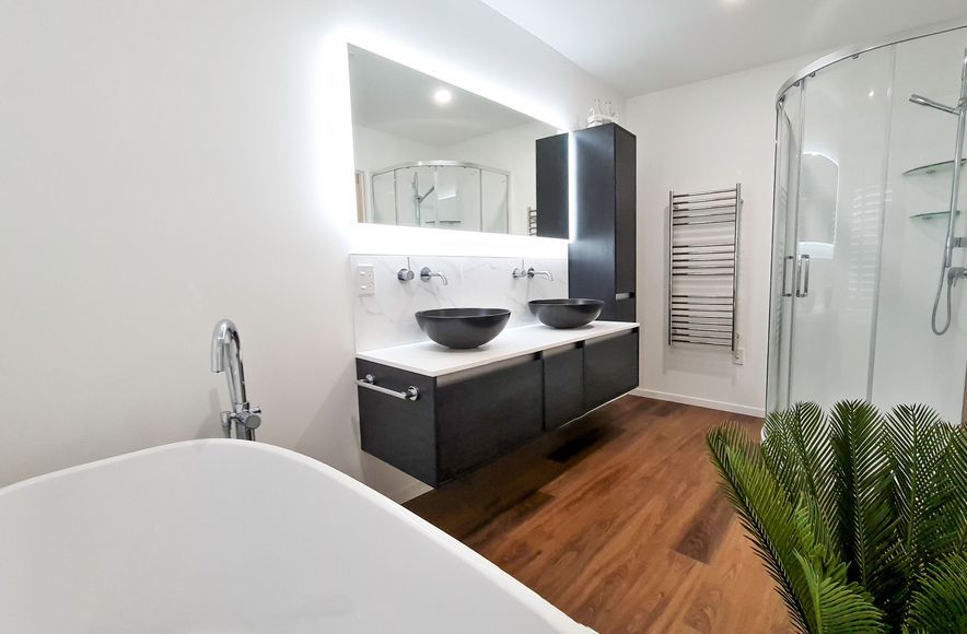 Two Bathrooms and a Last Minute Fireplace in Chatswood