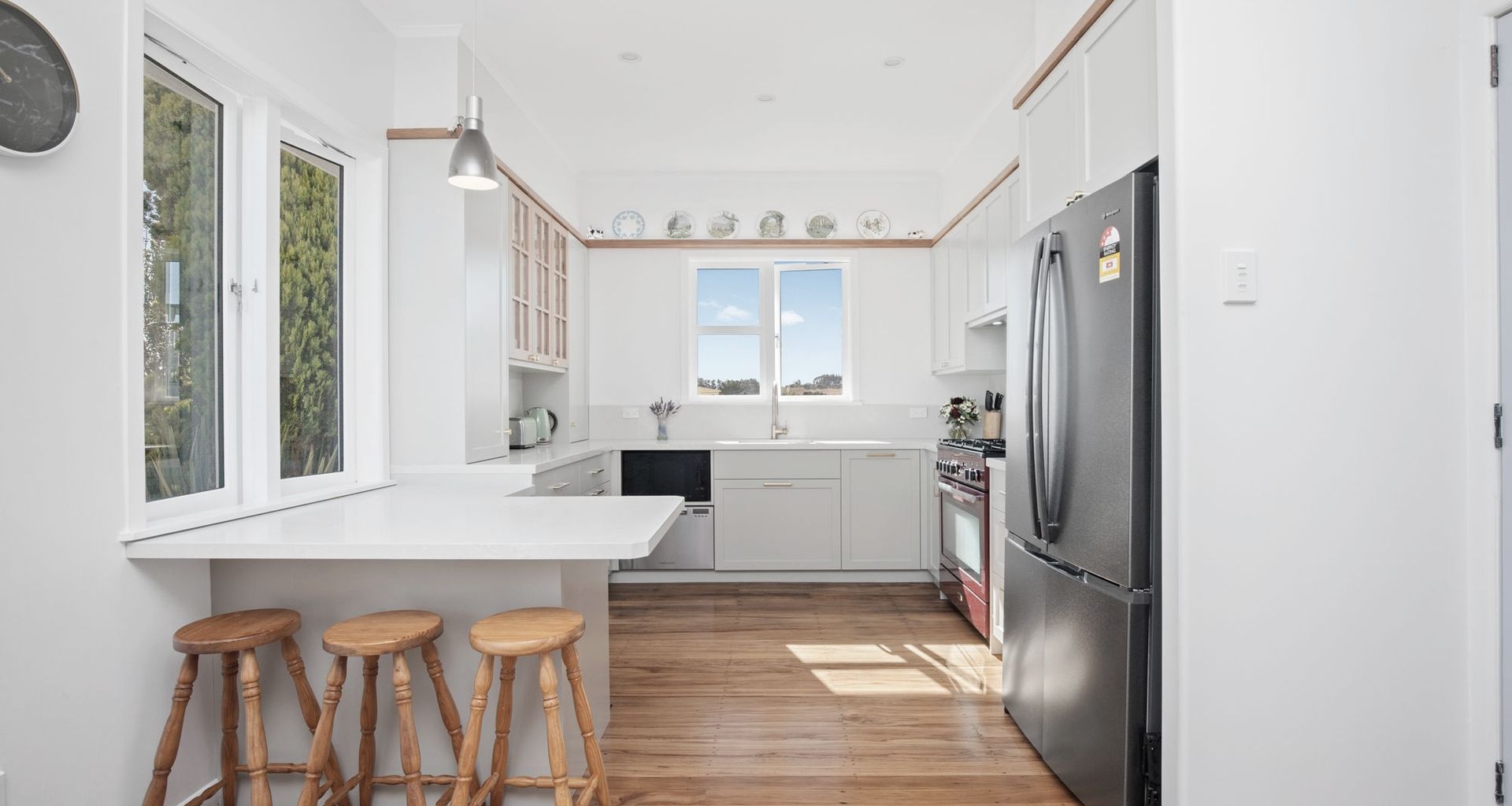 A Kitchen Refresh With Rimu Floorboard Restoration In Auckland banner