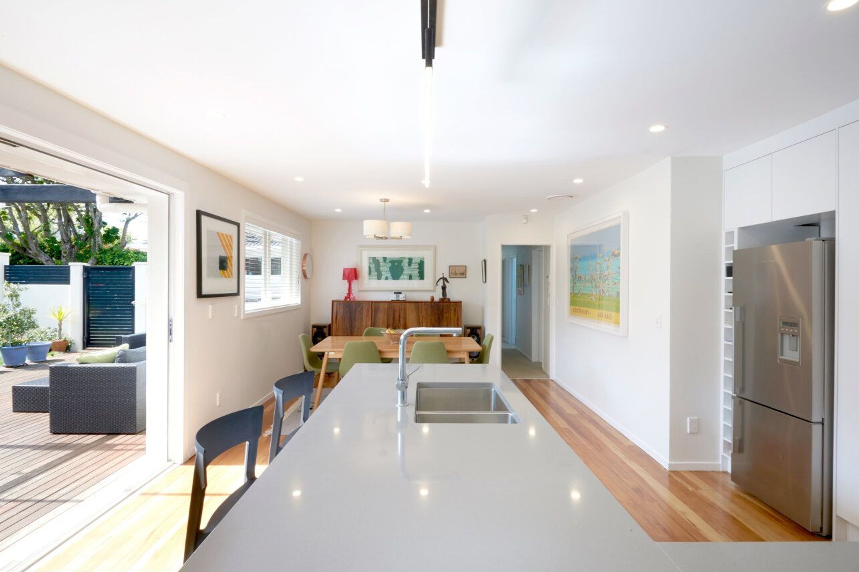 A Flipped Layout and Cohesive Design For This Mount Eden Home