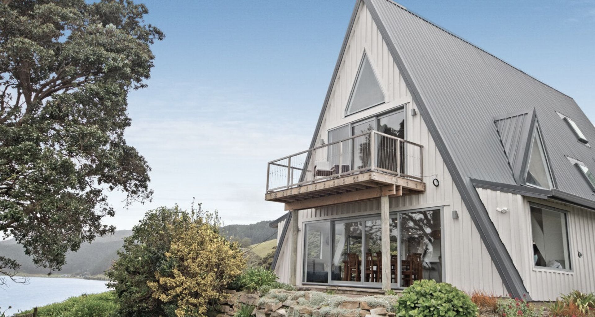 1970's A-Frame Bach Converted To Home In Port Waikato banner