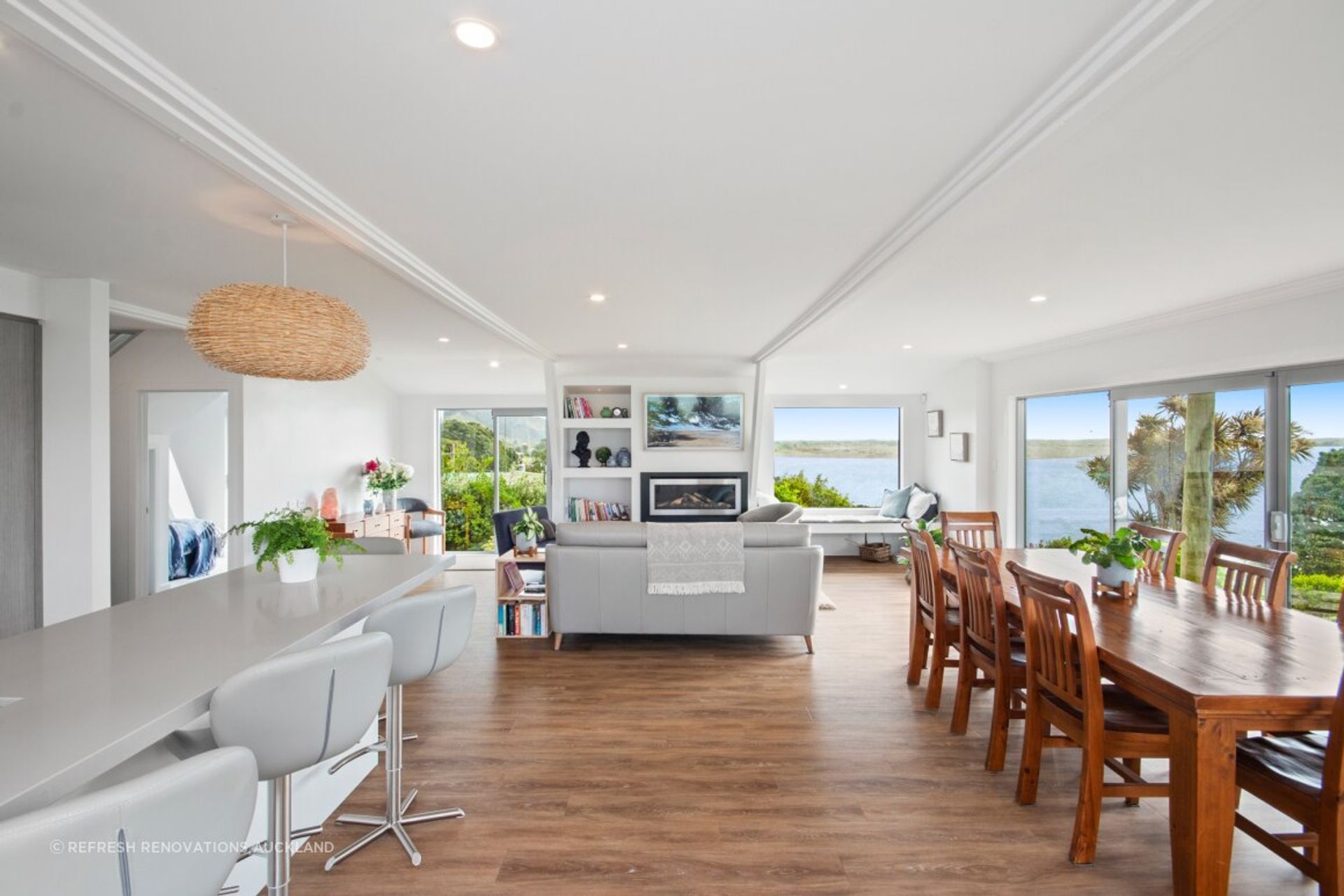 1970's A-Frame Bach Converted To Home In Port Waikato