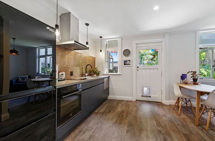 Compelling Character Design in this Wellington Kitchen and Bathroom