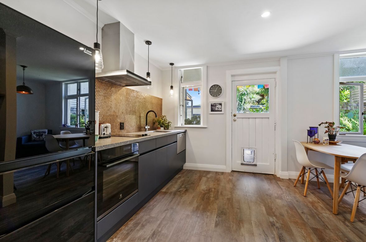 Compelling Character Design in this Wellington Kitchen and Bathroom