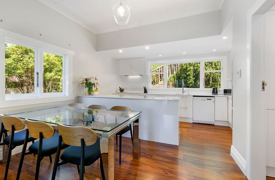 A Modern, Social Kitchen and Dining Room, in Brooklyn, Wellington