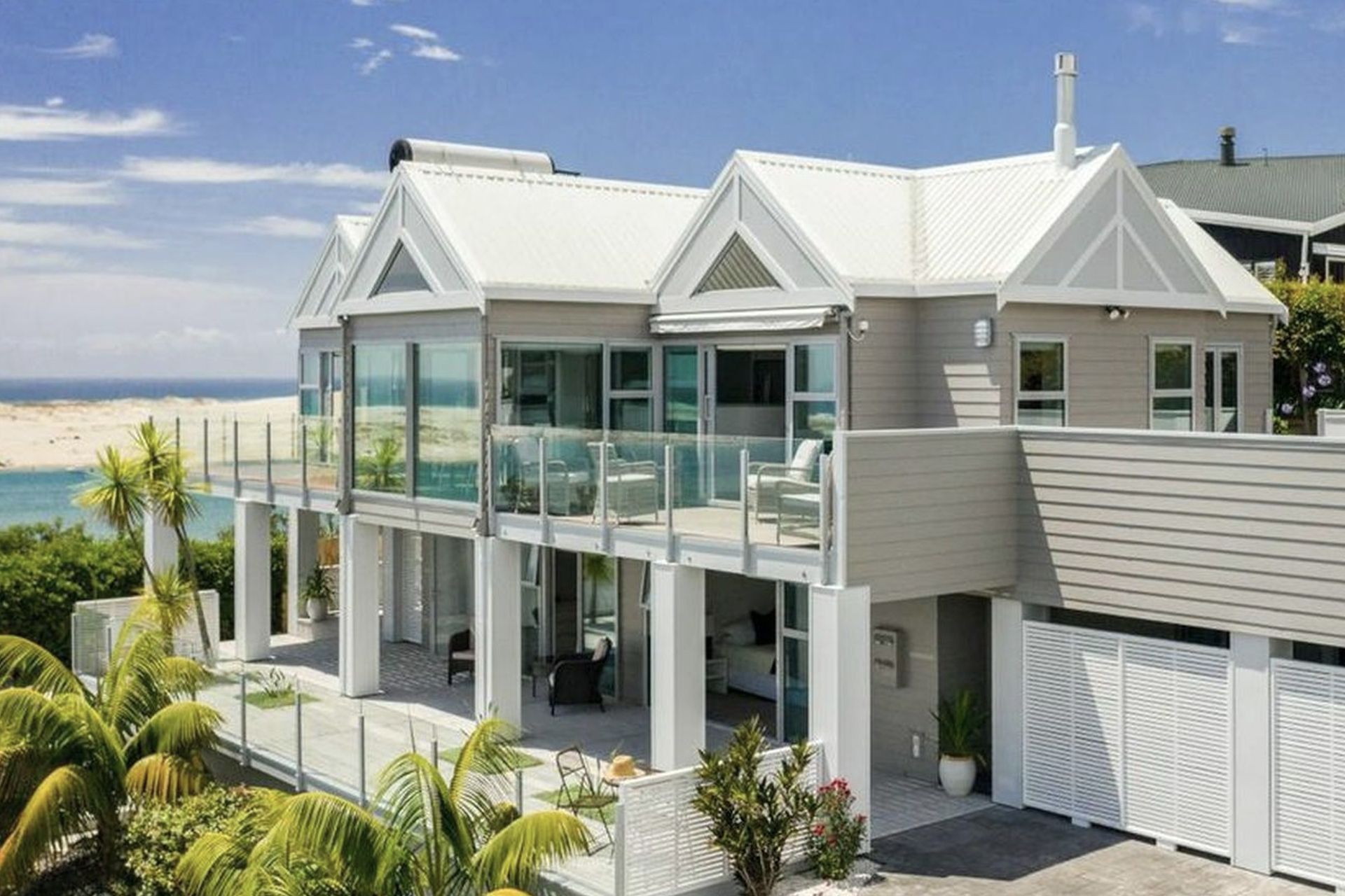 East facing windows and doors capture morning Sun:  SuperTherm Cool double glazing was used to manage solar gain and provide excellent insulation