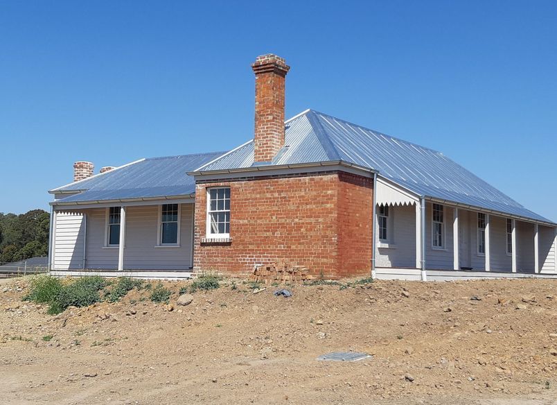 Mernda homestead reconstruction